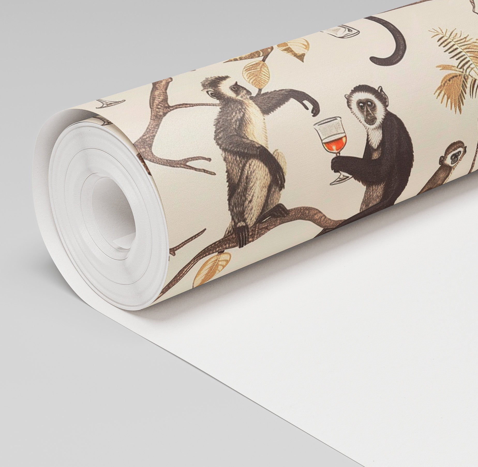 The Treetop Bar Wallpaper - Painted Paper