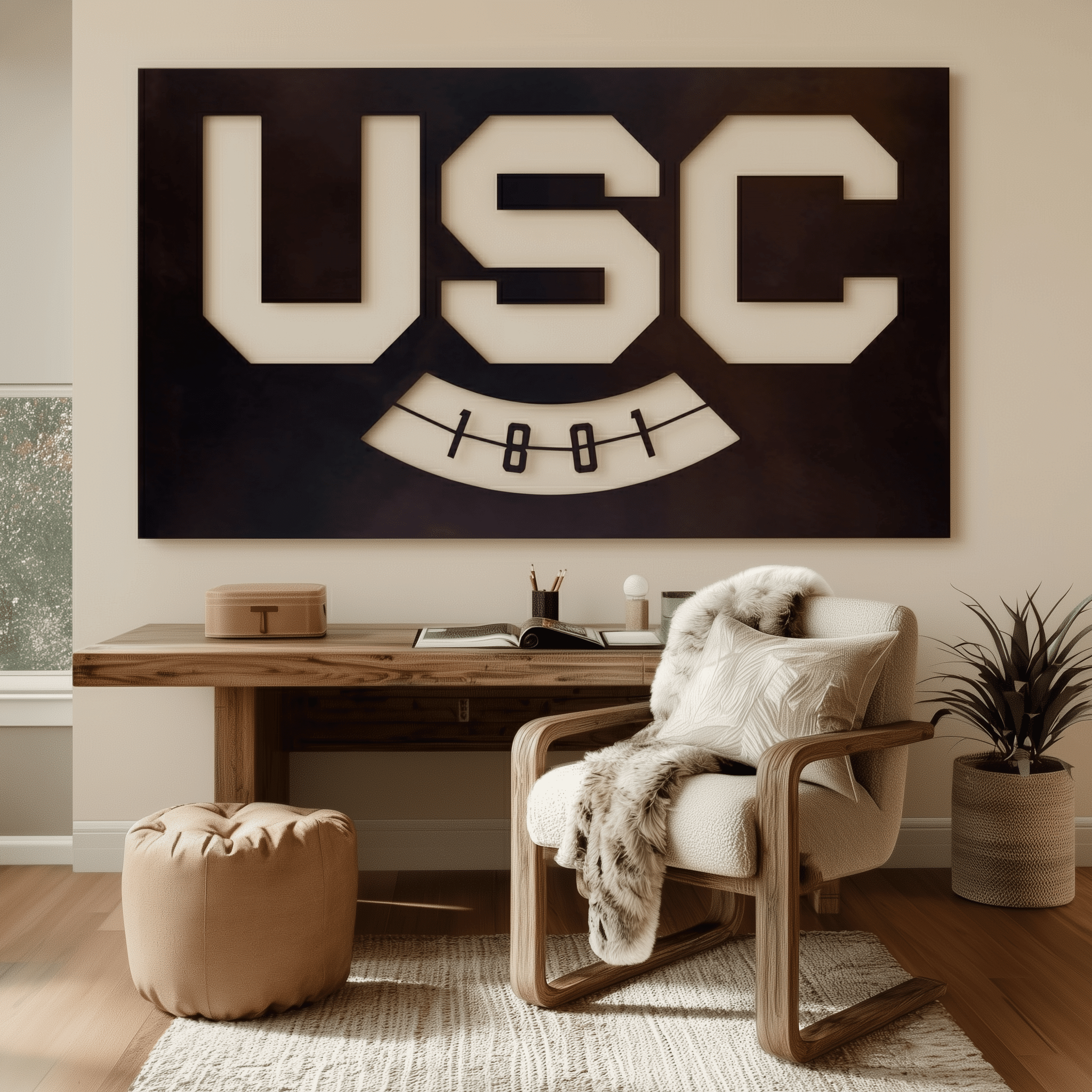 The USC - Metal Wall Art - Landscape Umber - Benton Lane Home - Anthem Classic