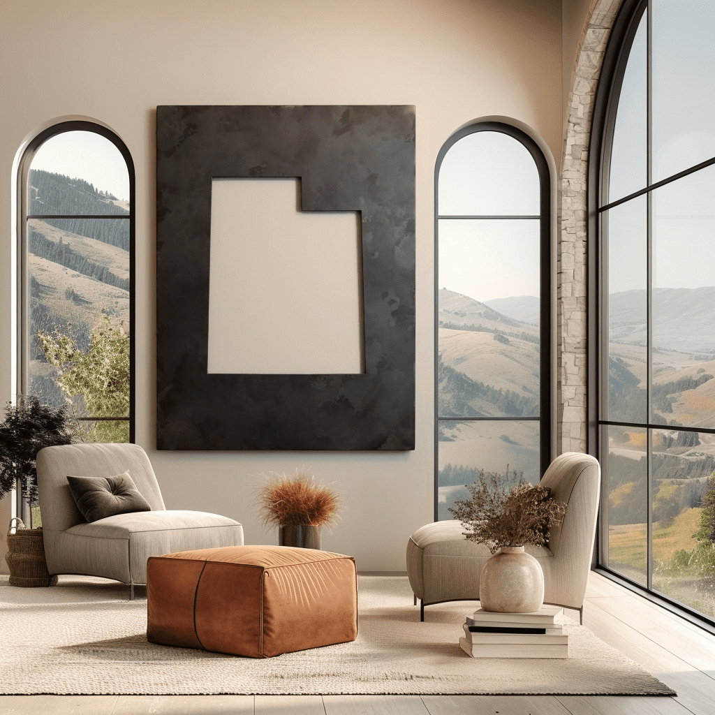 The Utah - Metal Wall Art - Benton Lane Home - Anthem Classic