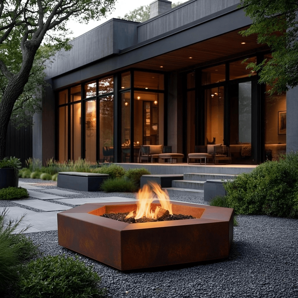 The Vera Firepit - Benton Lane Home - Carbon Designs