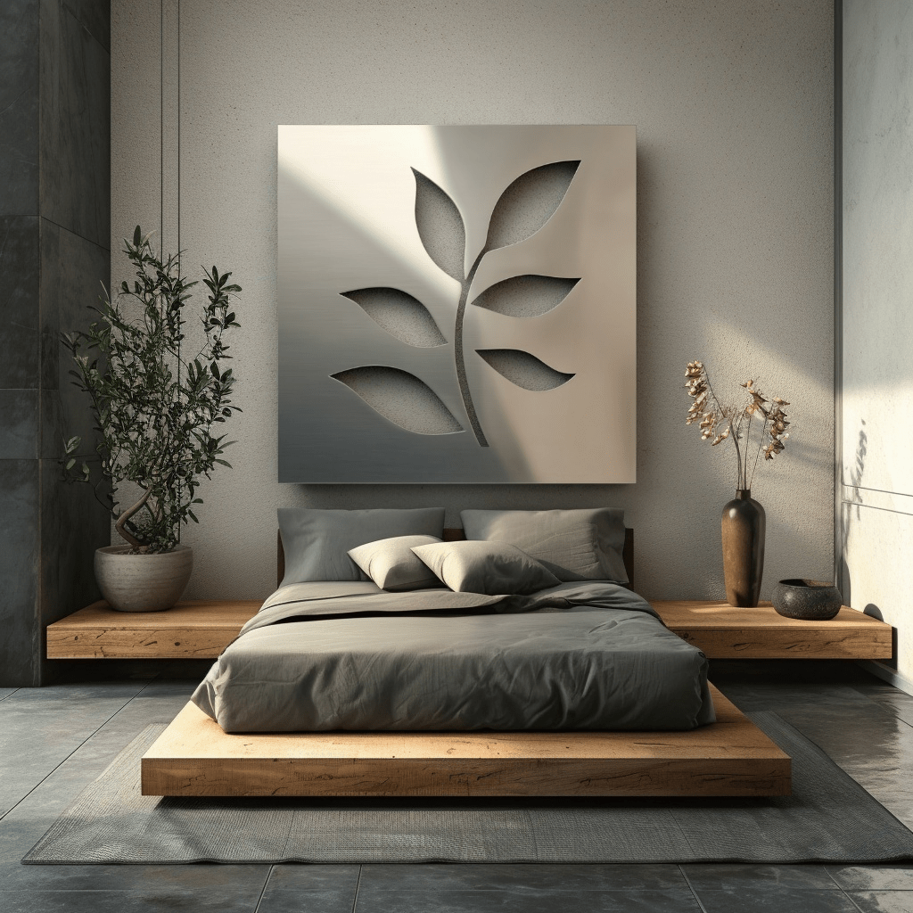 The Verdant - Metal Wall Art - Benton Lane Home - Carbon Designs