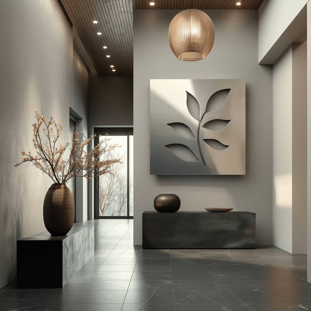 The Verdant - Metal Wall Art - Benton Lane Home - Carbon Designs