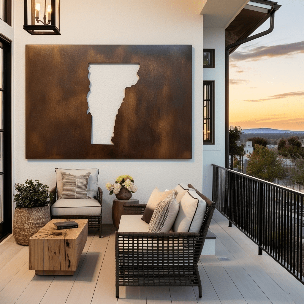 The Vermont - Metal Wall Art - Benton Lane Home - Anthem Classic