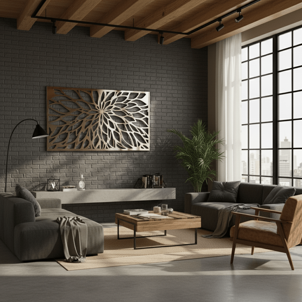 The Vestige - Metal Wall Art - Benton Lane Home - Carbon Designs