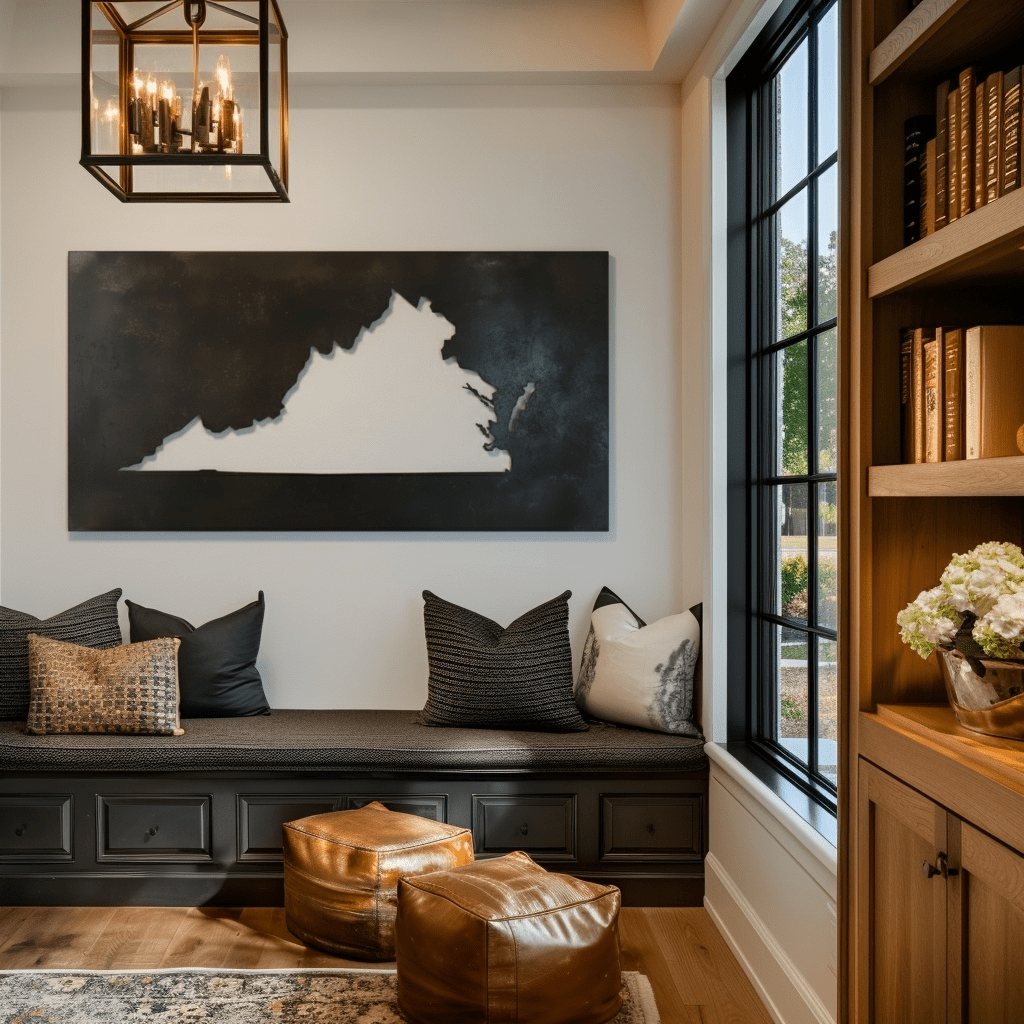 The Virginia - Metal Wall Art - Benton Lane Home - Anthem Classic