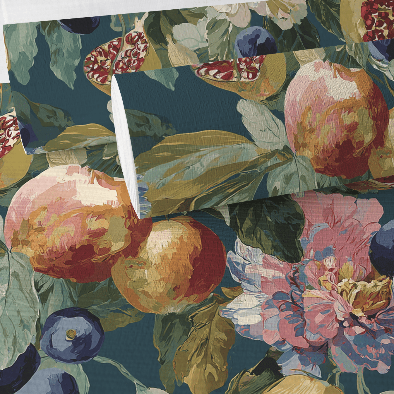 The Walled Garden Faux Grasscloth Wallpaper - Painted Paper