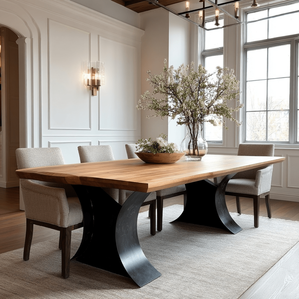 The Walton Table - Wood - Benton Lane Home - Carbon Designs