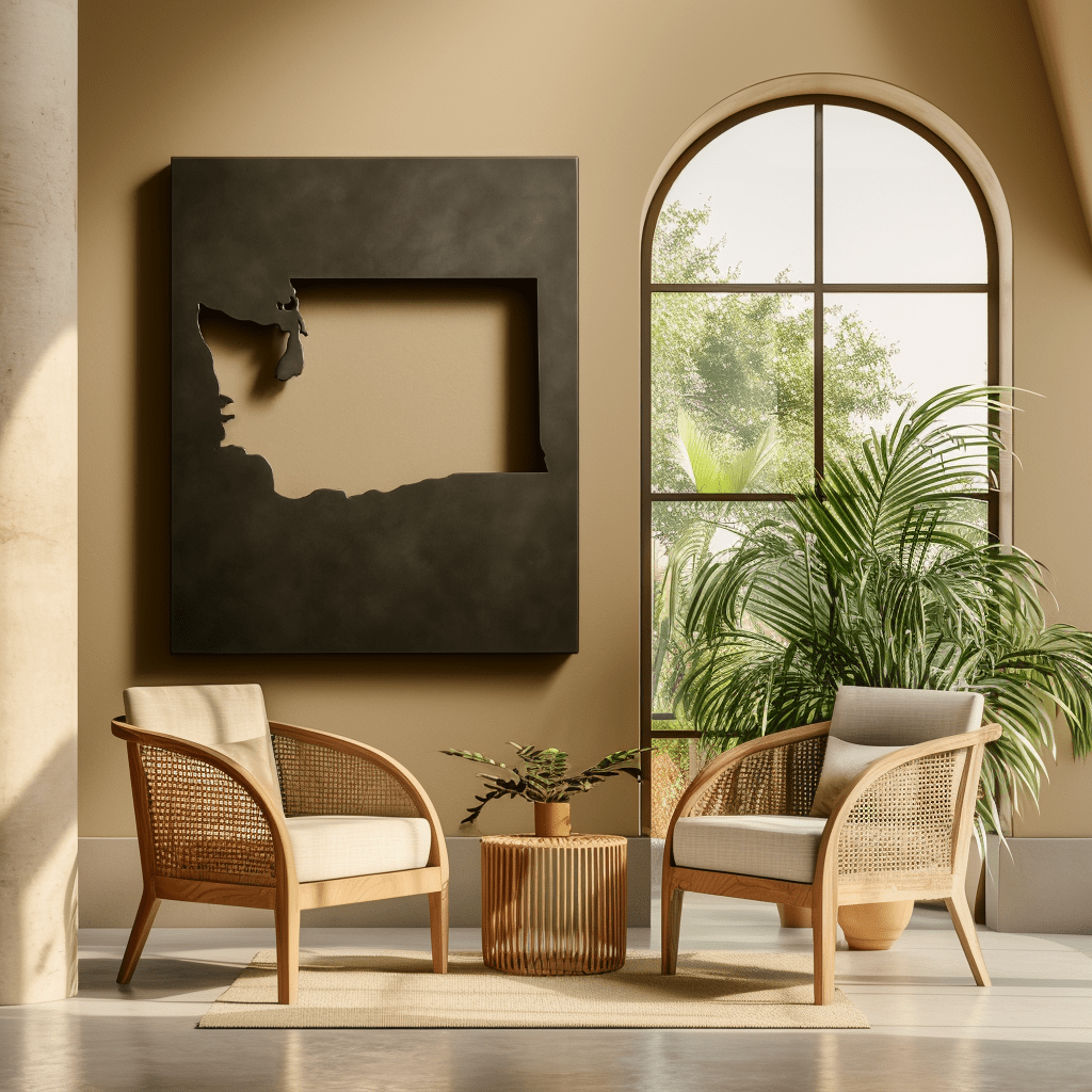 The Washington - Metal Wall Art - Benton Lane Home - Anthem Classic