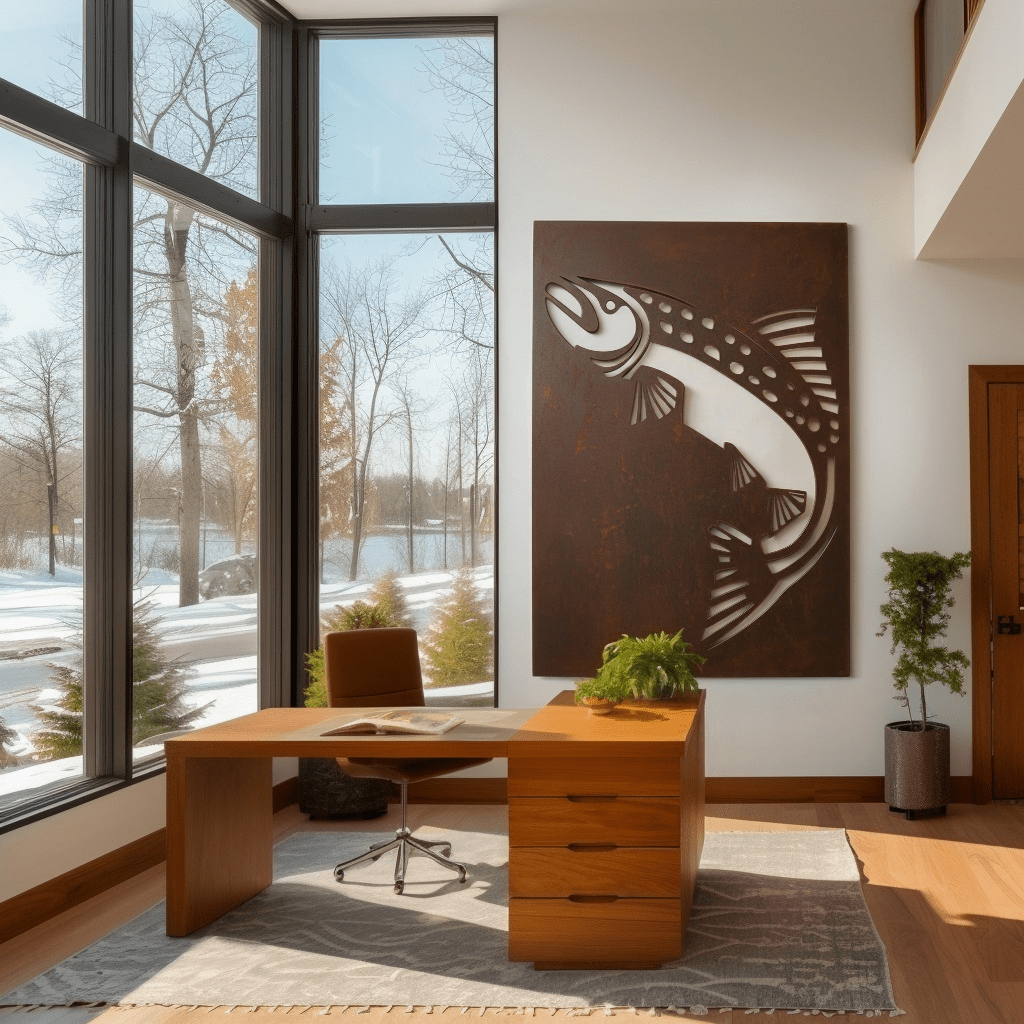 The Washington Steelhead trout - Metal Wall Art - Benton Lane Home - Anthem Classic