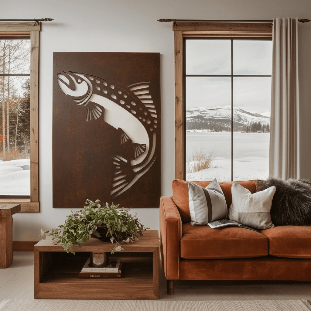The Washington Steelhead trout - Metal Wall Art - Benton Lane Home - Anthem Classic