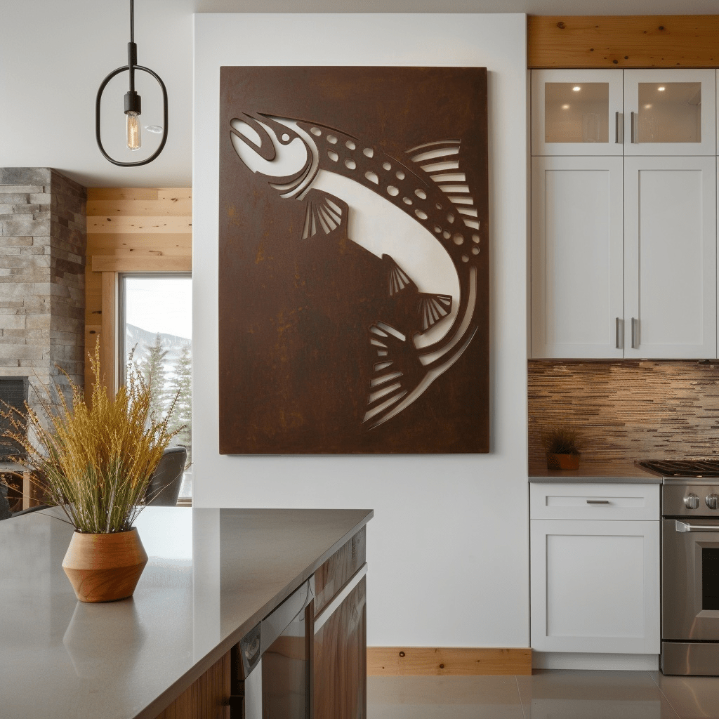 The Washington Steelhead trout - Metal Wall Art - Benton Lane Home - Anthem Classic