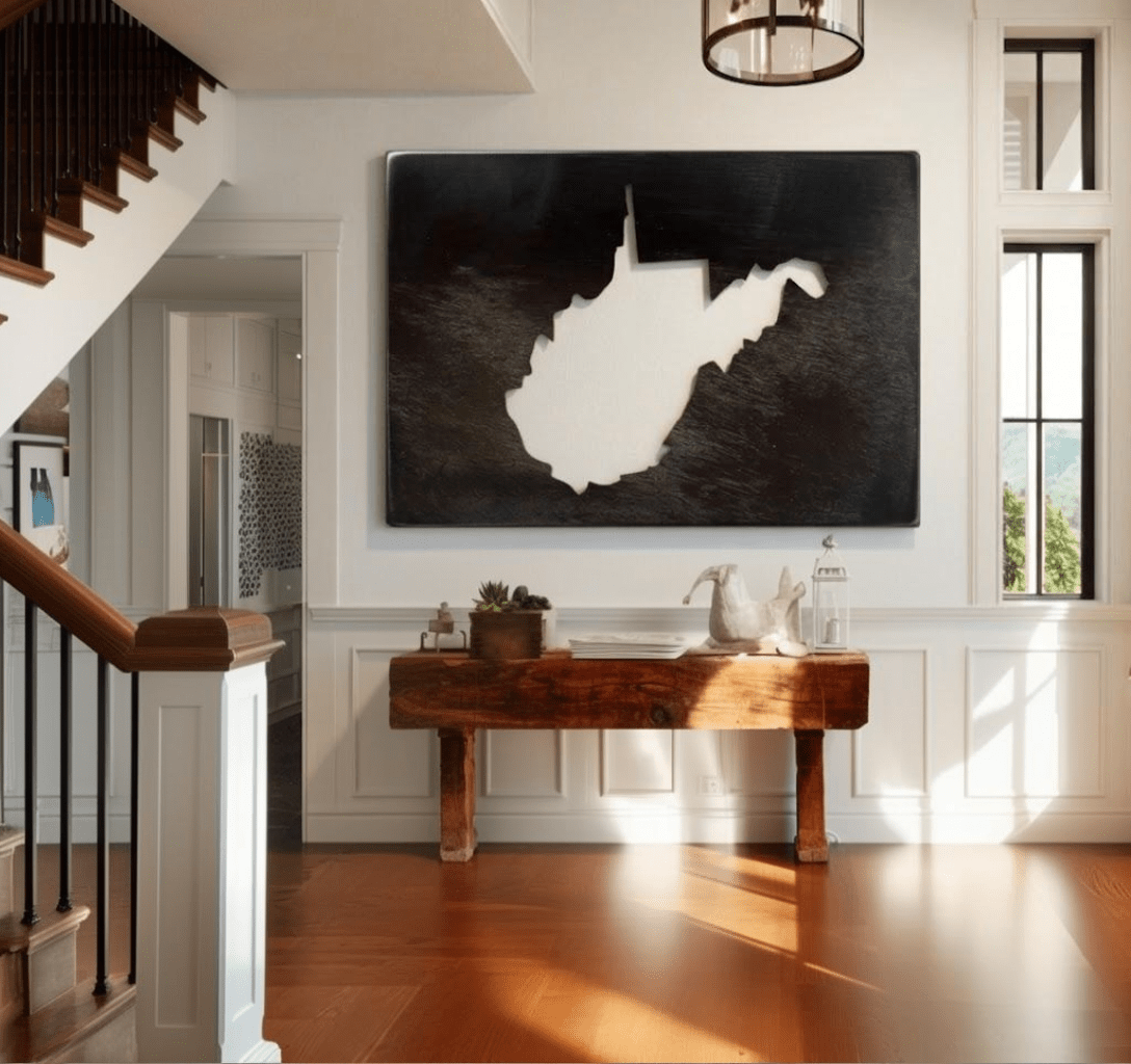 The West Virginia - Metal Wall Art - Benton Lane Home - Anthem Classic