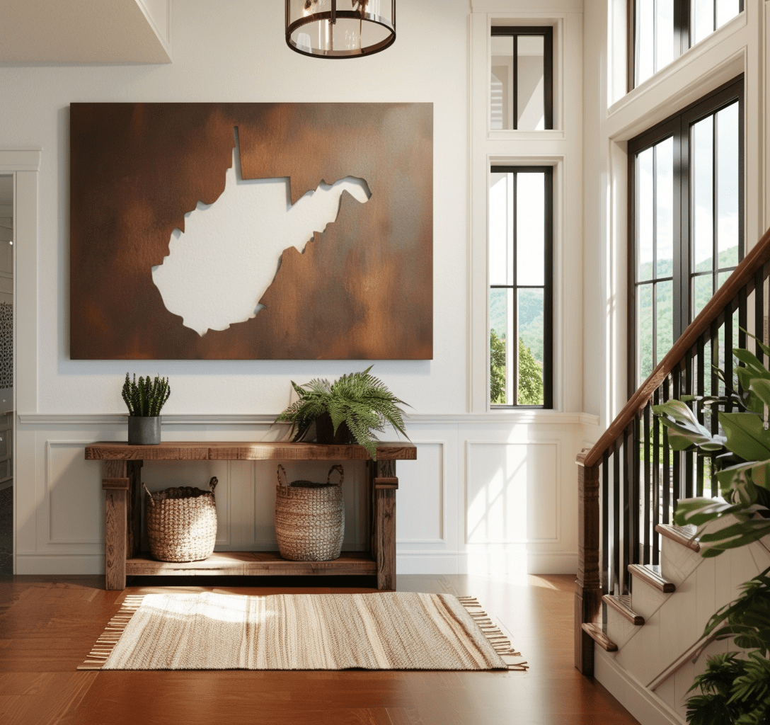 The West Virginia - Metal Wall Art - Benton Lane Home - Anthem Classic