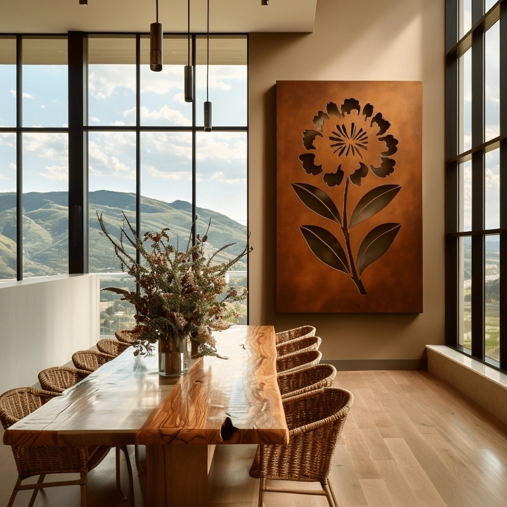 The West Virginia Rhododendron - Metal Wall Art - Benton Lane Home - Anthem Classic