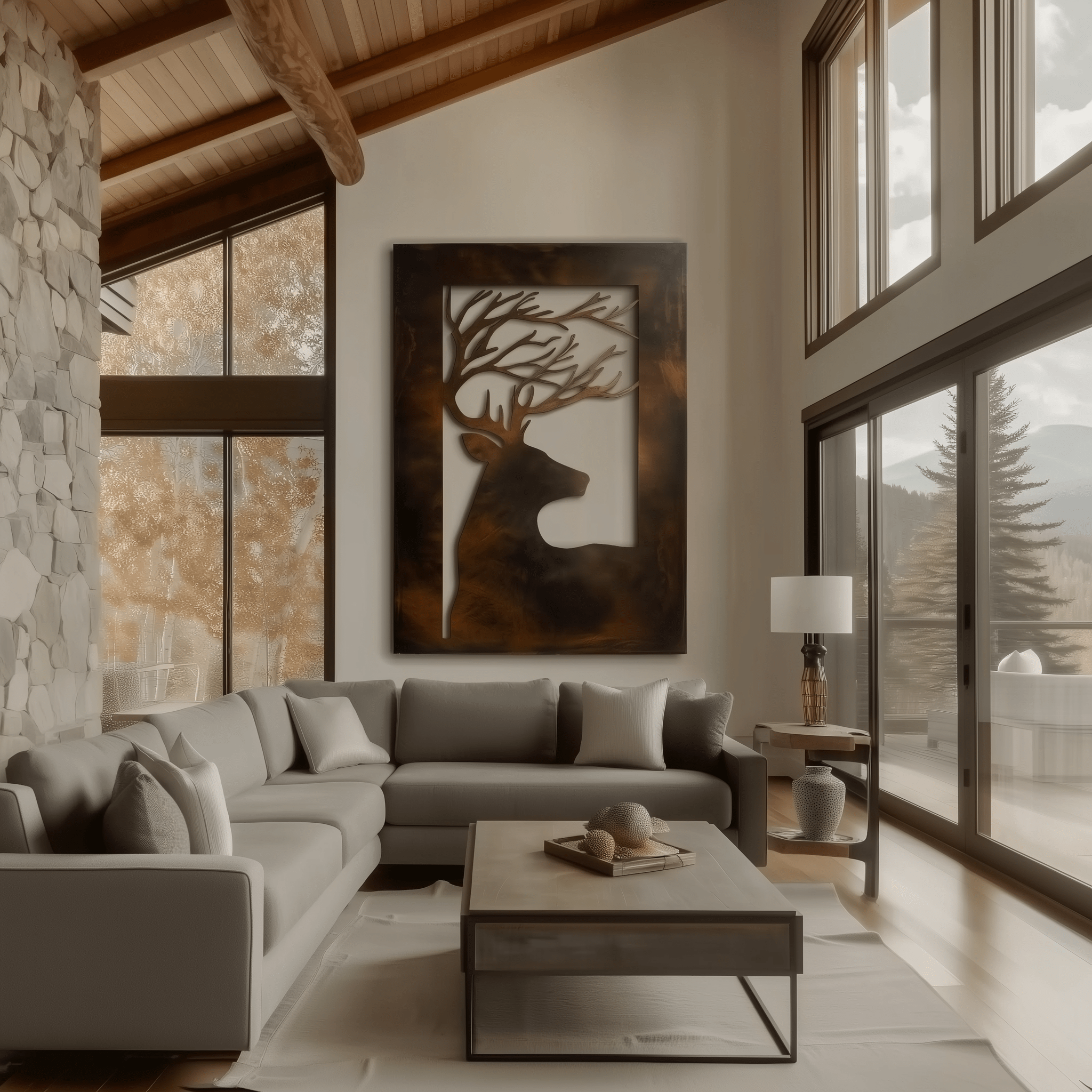 The Whitehart - Metal Wall Art - Benton Lane Home - Anthem Classic