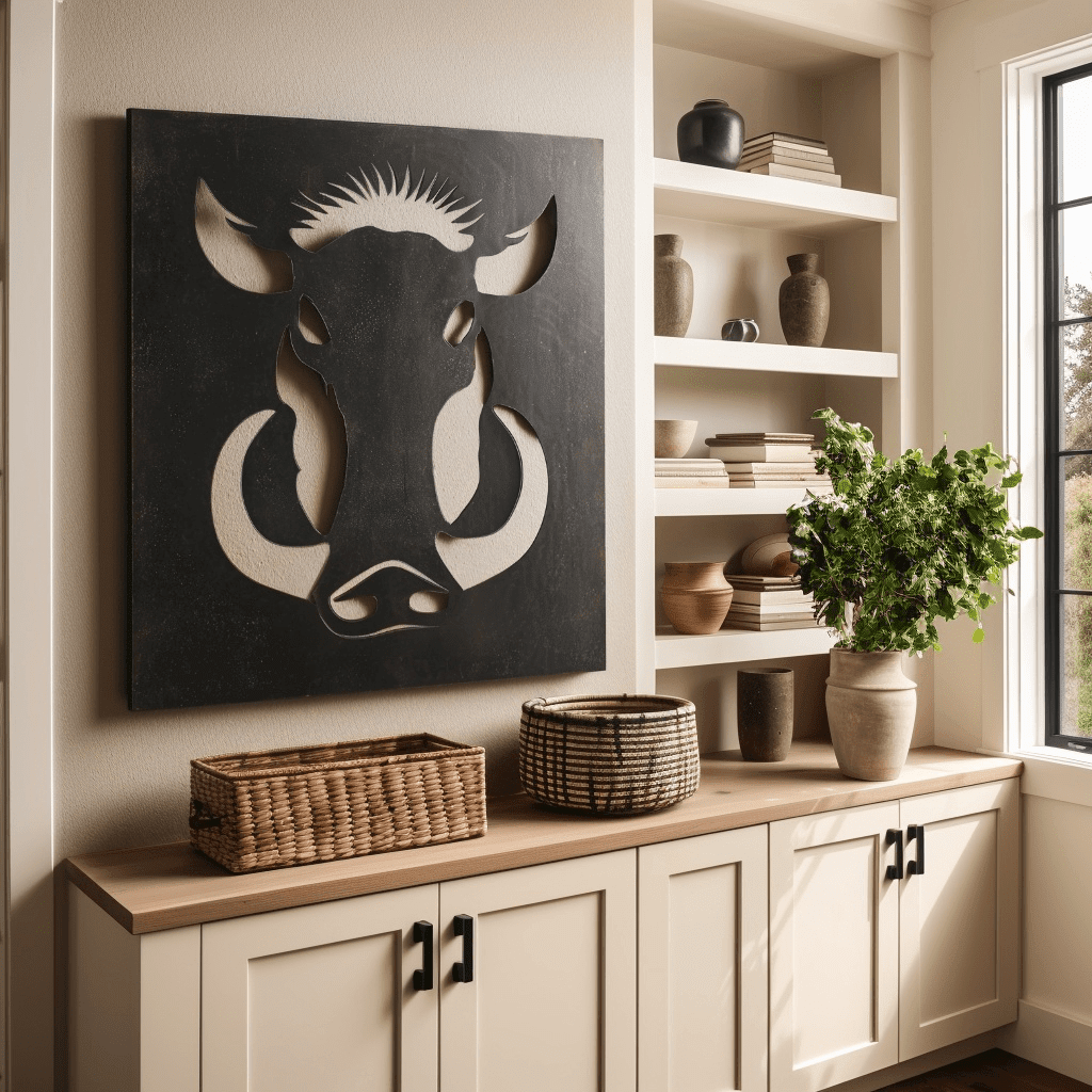 The Wild Boar - Metal Wall Art - Forge - Benton Lane Home - Anthem Classic