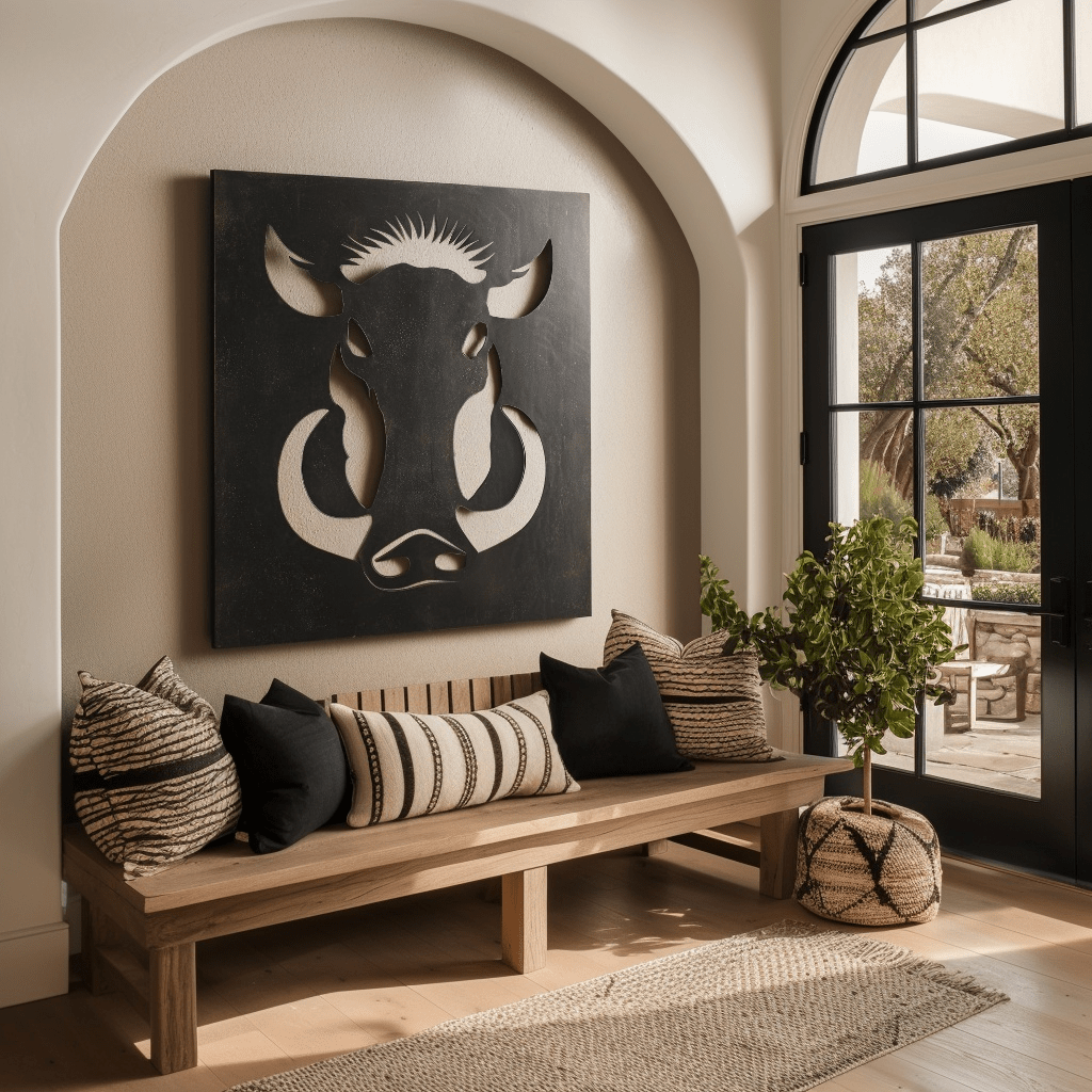 The Wild Boar - Metal Wall Art - Forge - Benton Lane Home - Anthem Classic