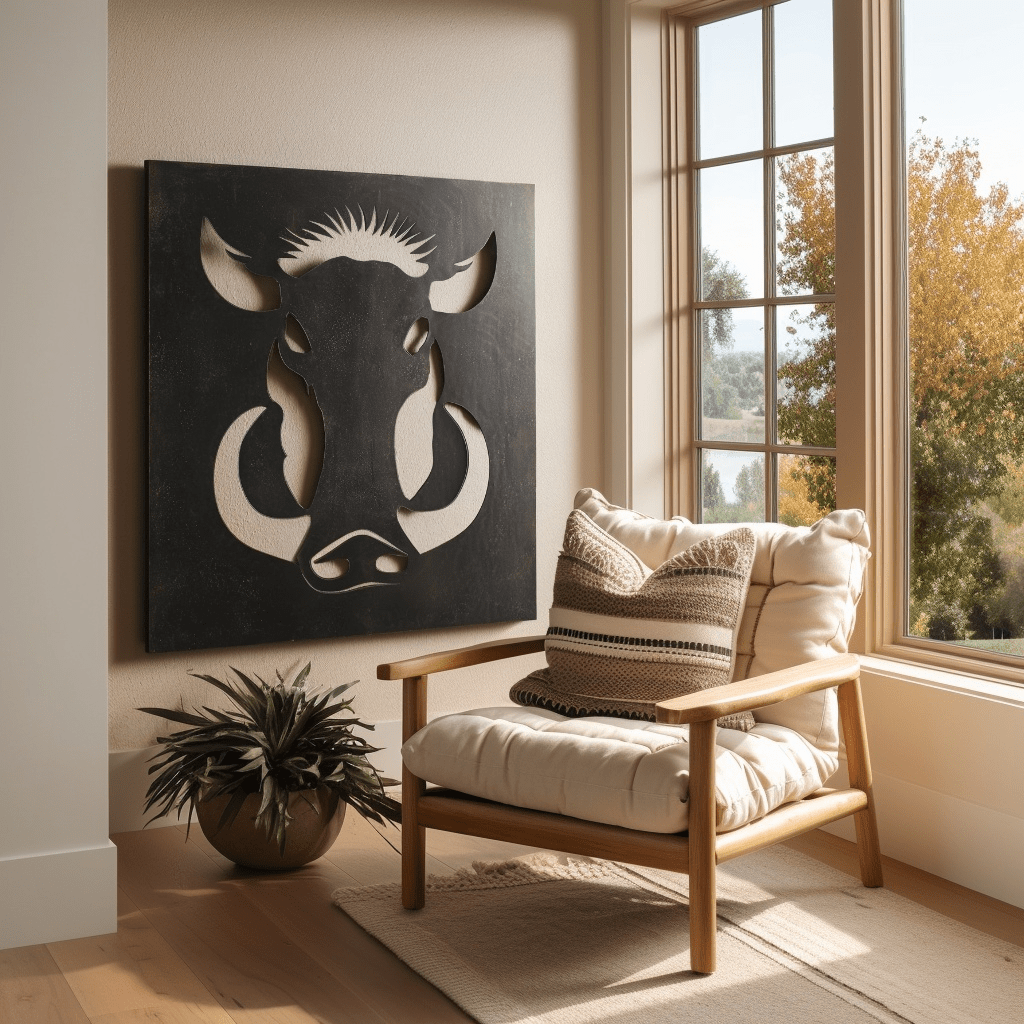 The Wild Boar - Metal Wall Art - Forge - Benton Lane Home - Anthem Classic