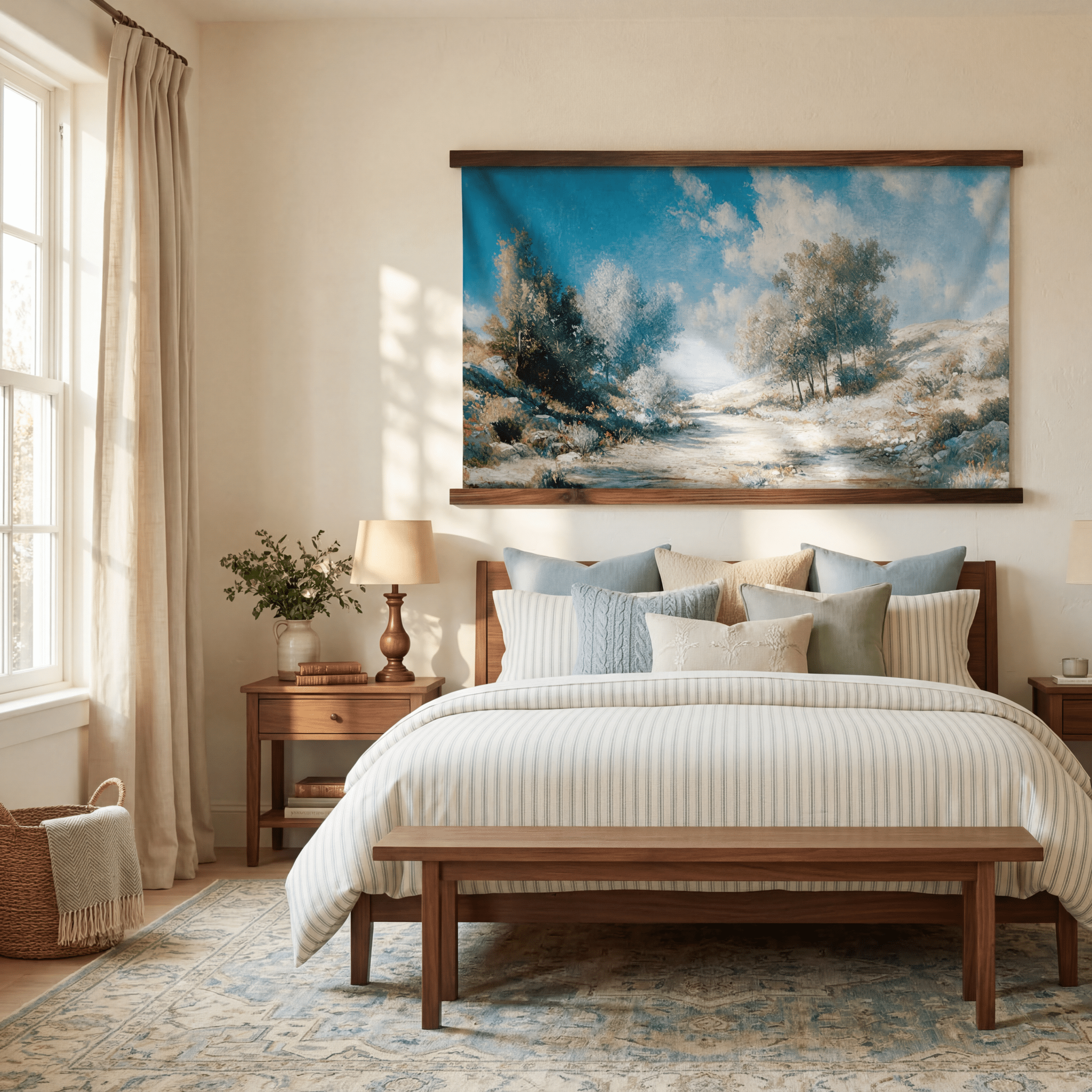 The Winding Way - Tapestry - Benton Lane Home - Lemon Park