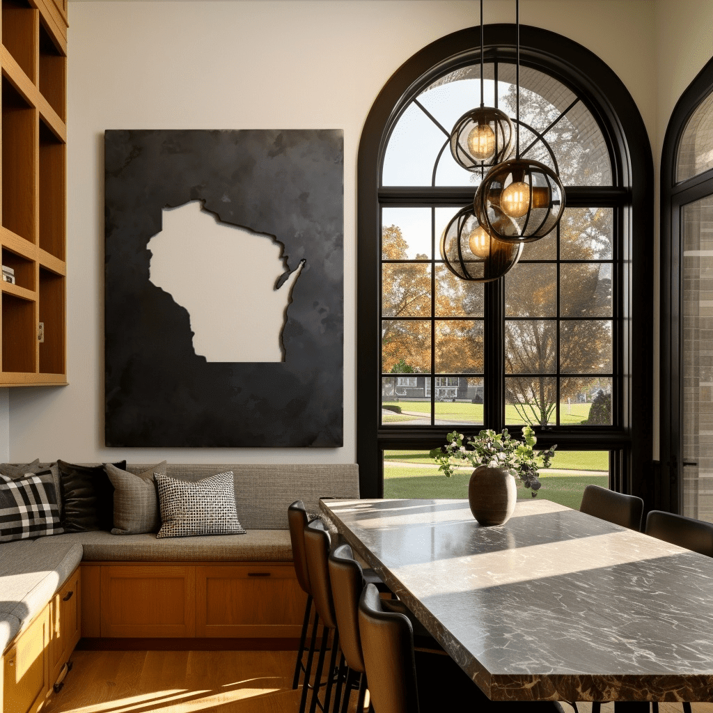 The Wisconsin - Metal Wall Art - Benton Lane Home - Anthem Classic