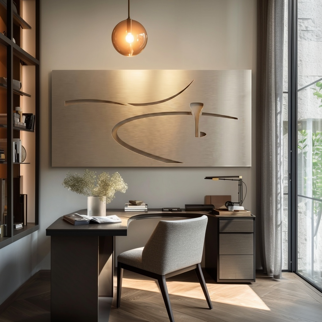 The Shot Shape - Metal Wall Art