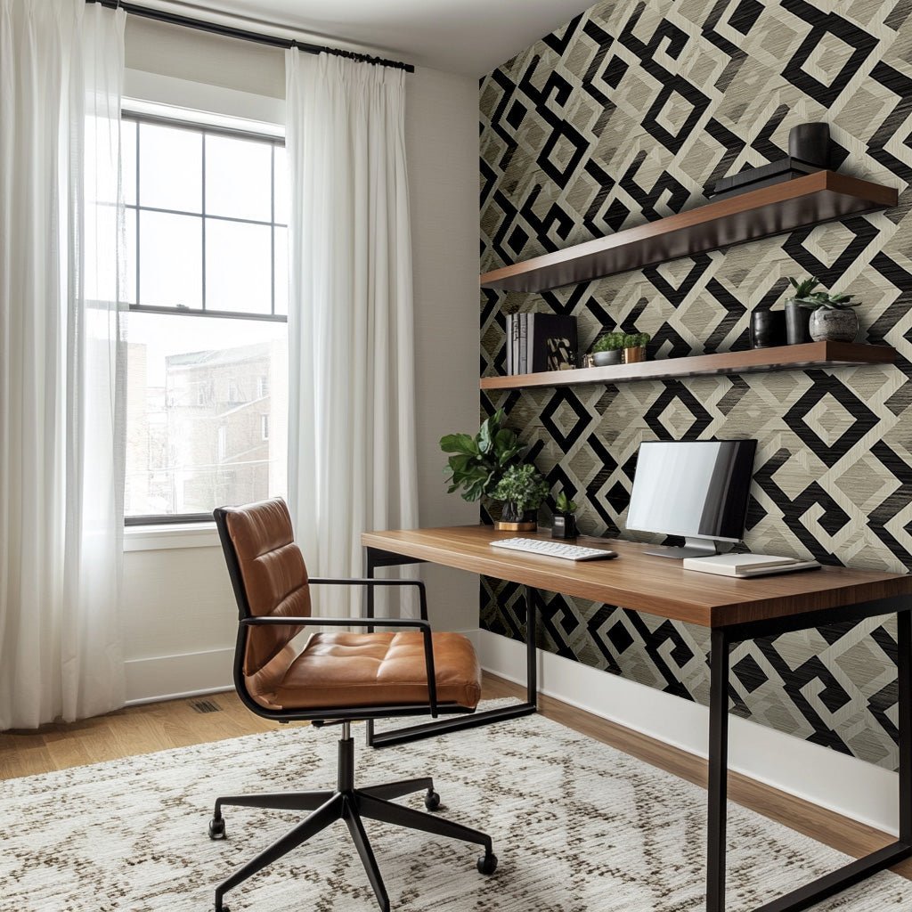 Theron Wallpaper - Benton Lane Home - Painted Paper