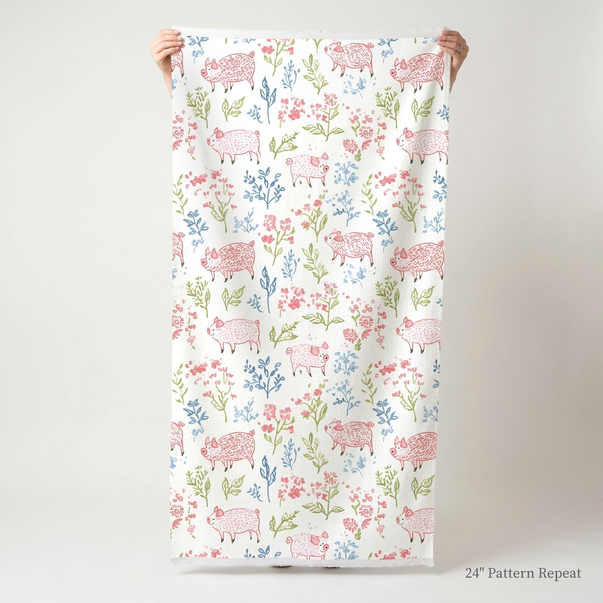 These Piggies - Fabric - Benton Lane Home - Lemon Park