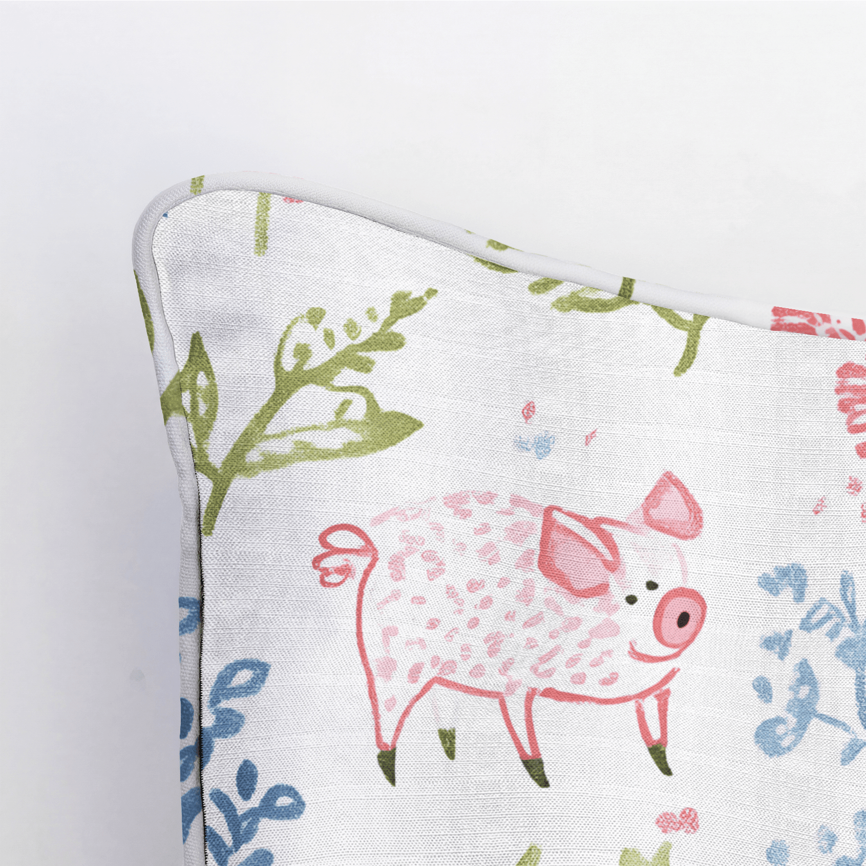 These Piggies Throw Pillow - Benton Lane Home - Lemon Park