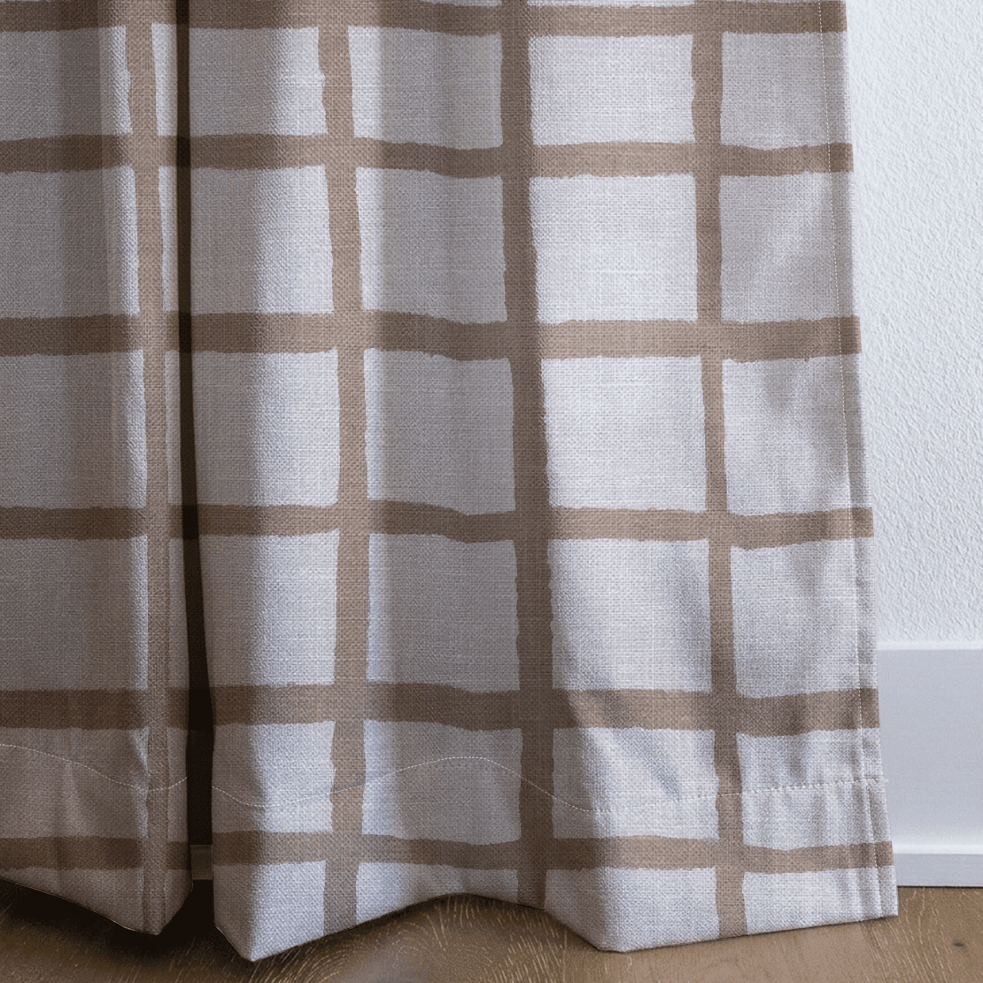 Thistle Check - Drapery - Benton Lane Home - Lemon Park