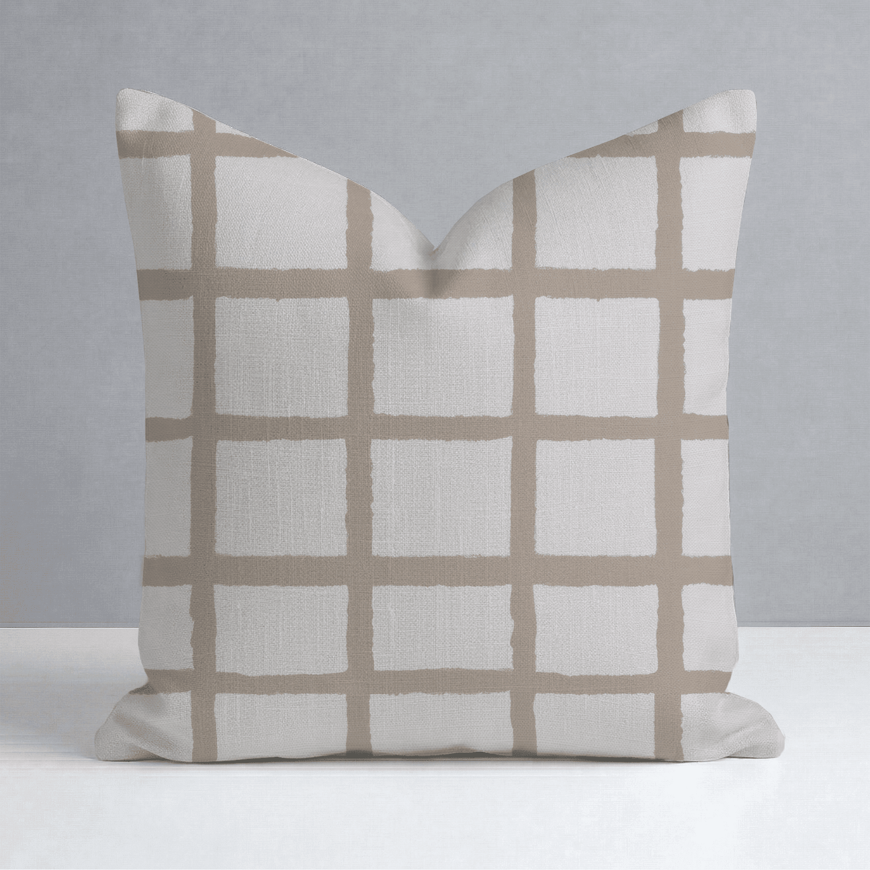 Thistle Check Throw Pillow - Benton Lane Home - Lemon Park