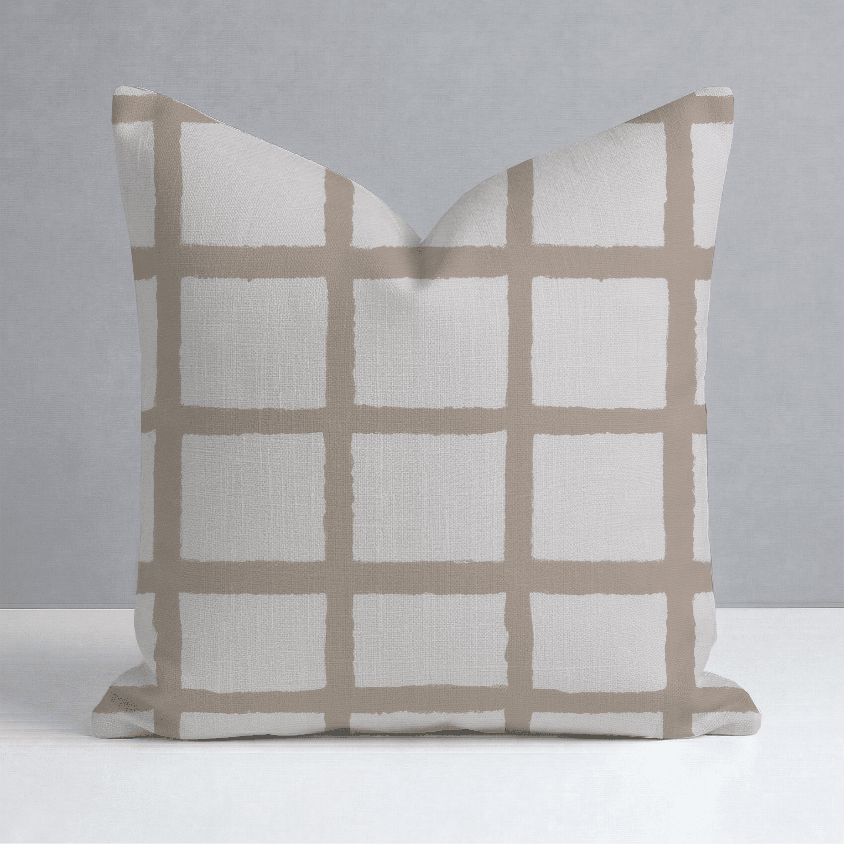 Thistle Check Throw Pillow - Benton Lane Home - Lemon Park