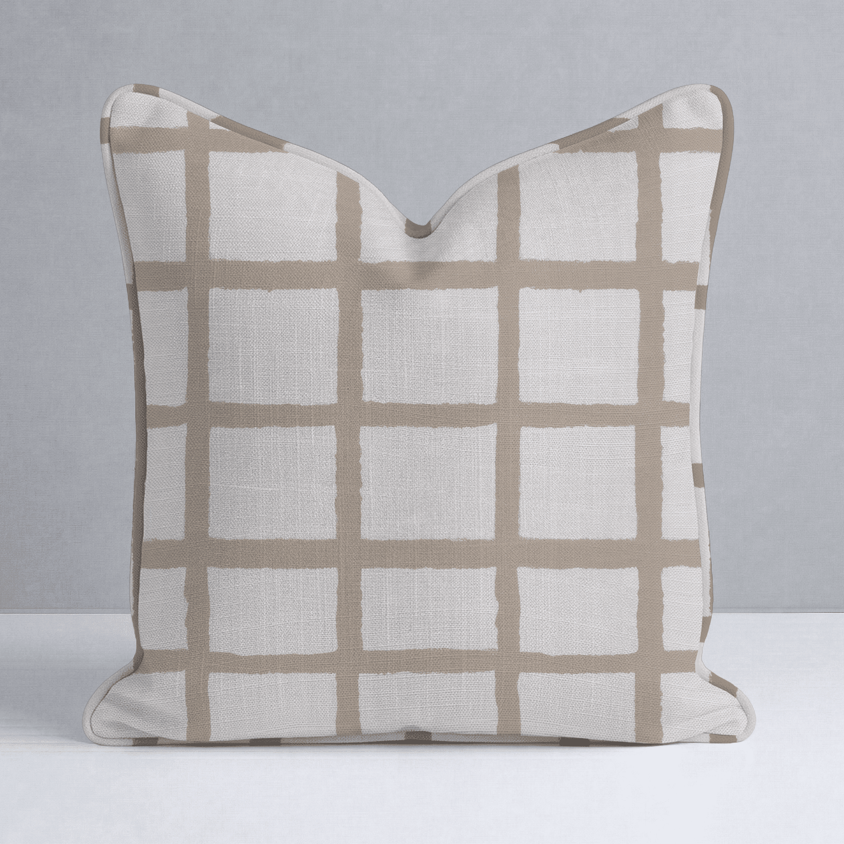Thistle Check Throw Pillow - Benton Lane Home - Lemon Park