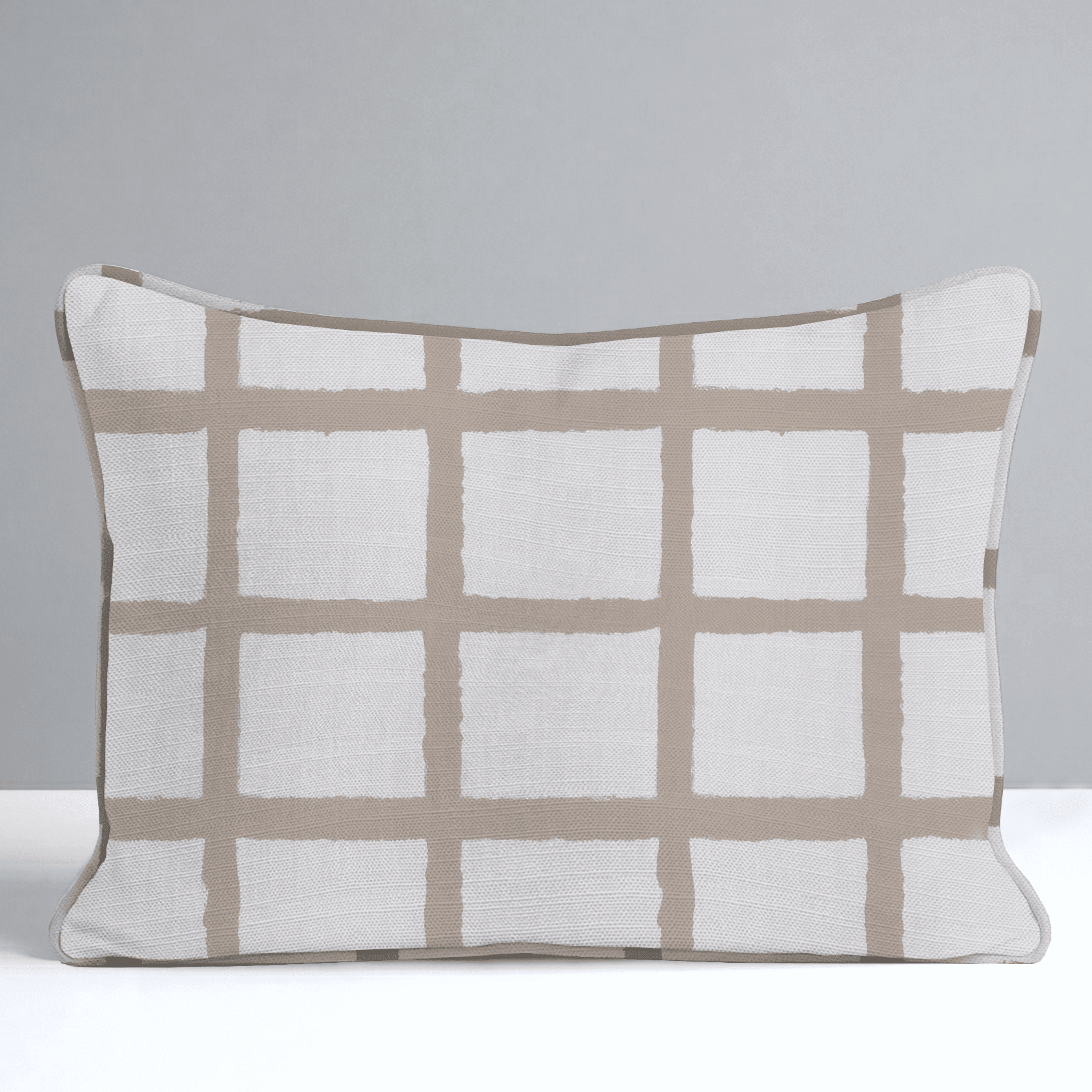 Thistle Check Throw Pillow - Benton Lane Home - Lemon Park