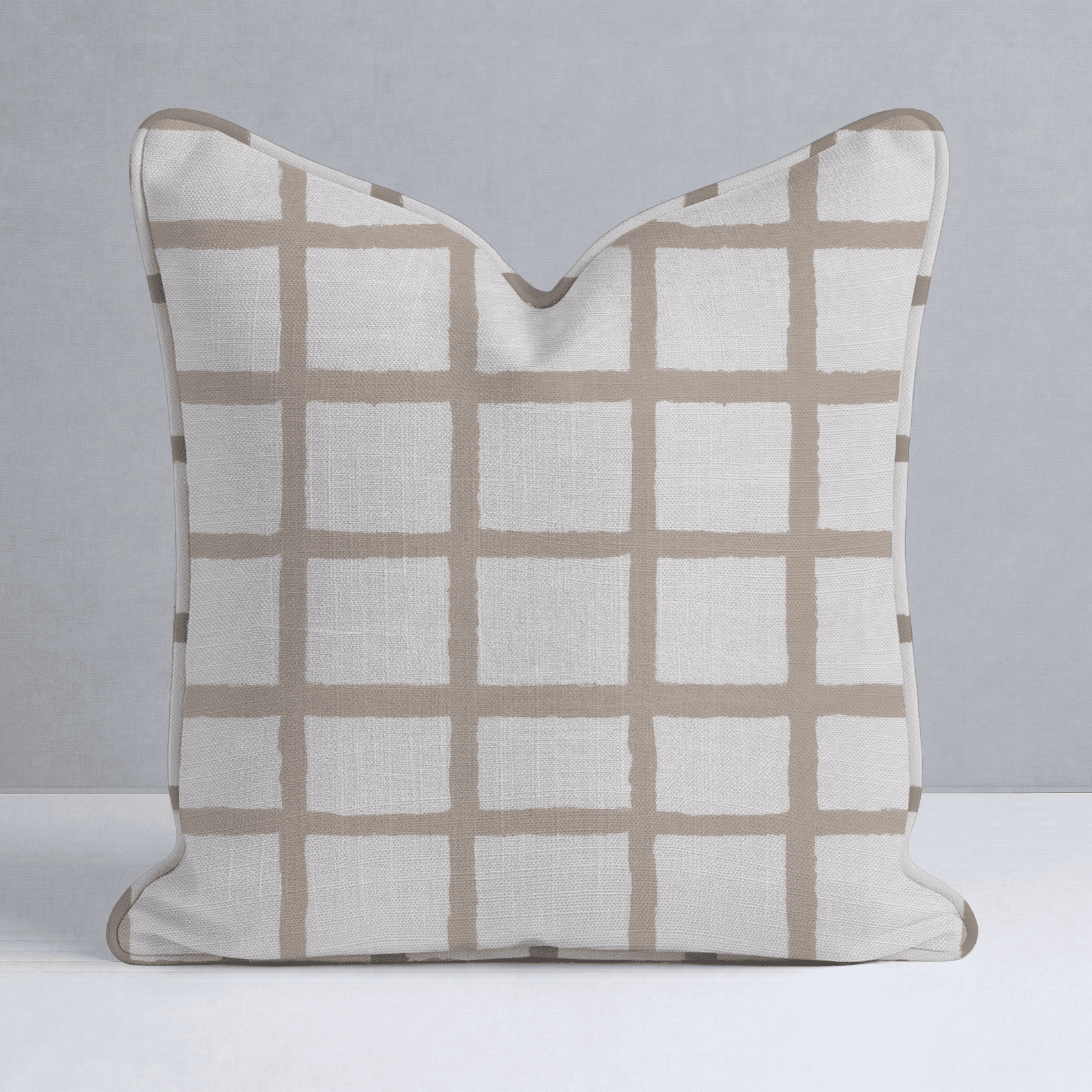 Thistle Check Throw Pillow - Benton Lane Home - Lemon Park