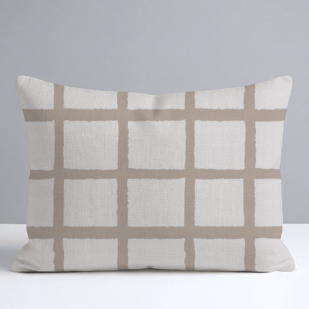 Thistle Check Throw Pillow - Lemon Park