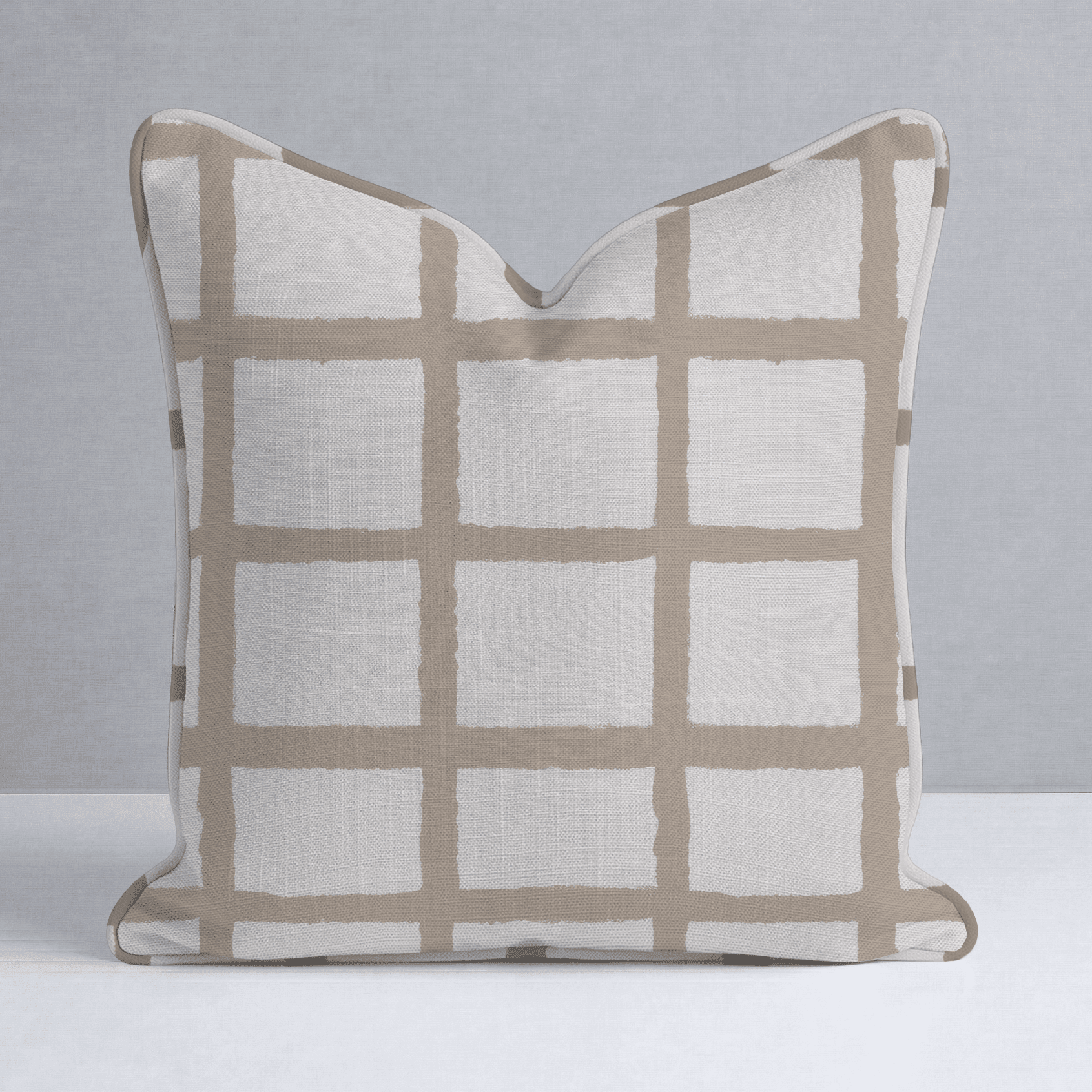 Thistle Check Throw Pillow - Benton Lane Home - Lemon Park