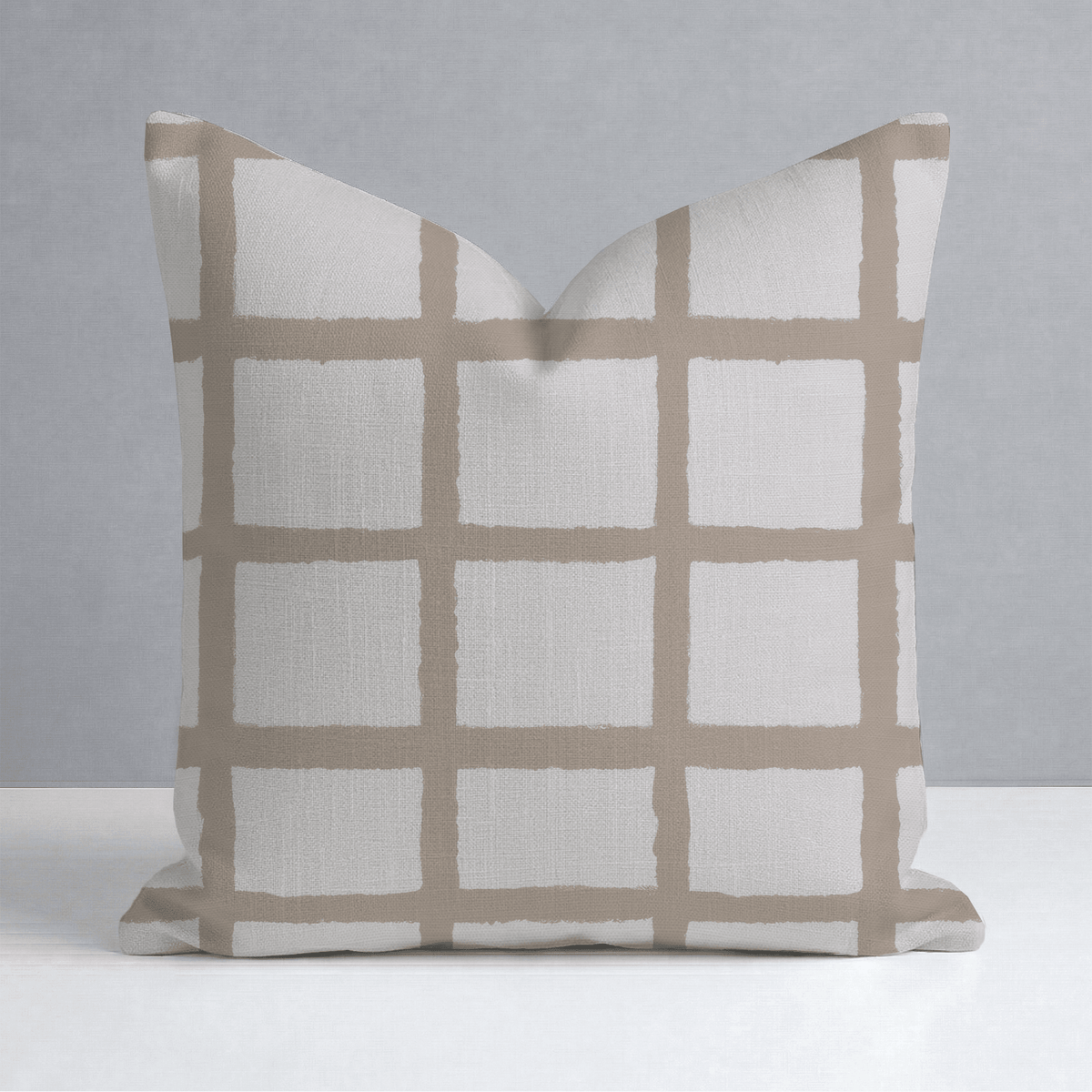 Thistle Check Throw Pillow - Lemon Park