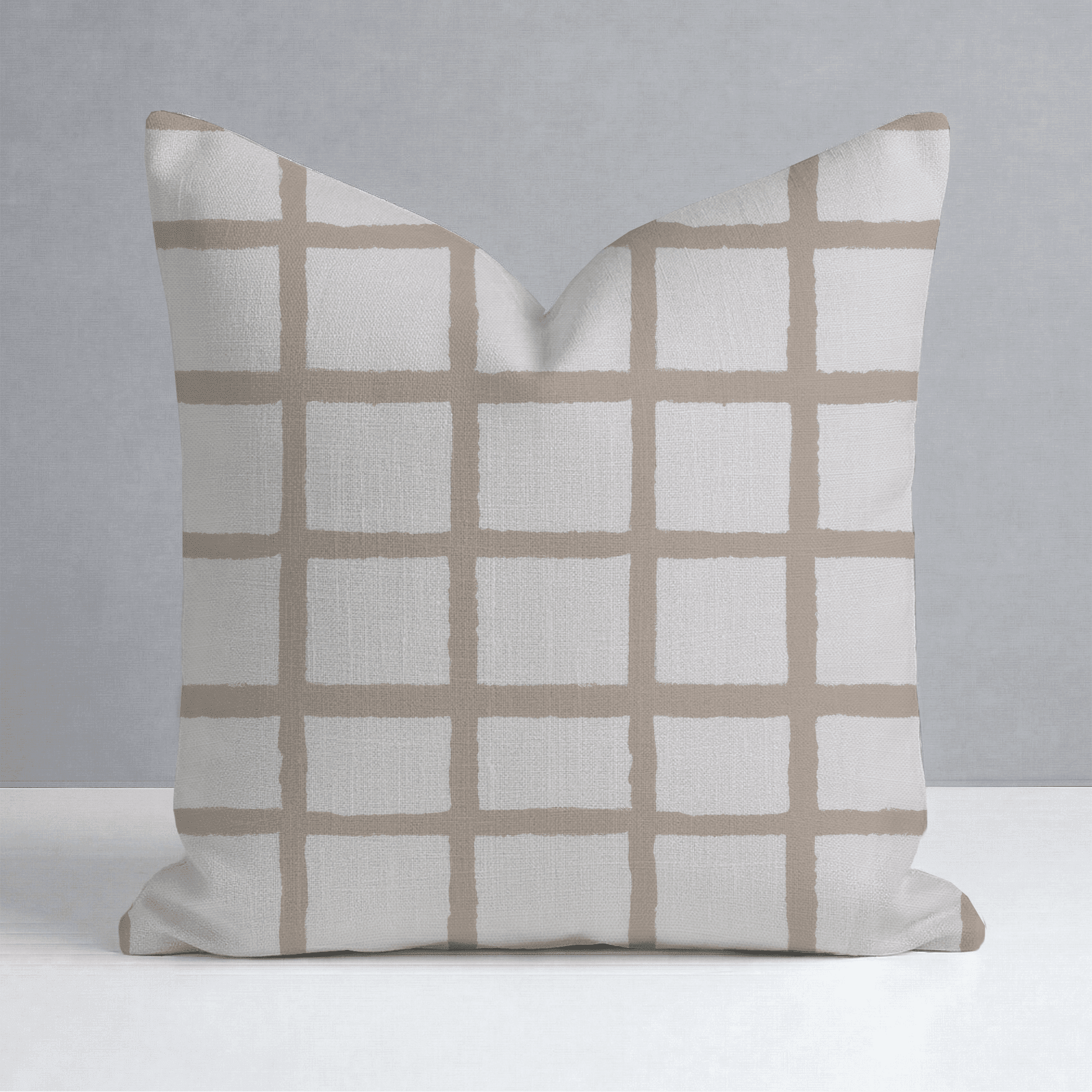 Thistle Check Throw Pillow - Benton Lane Home - Lemon Park
