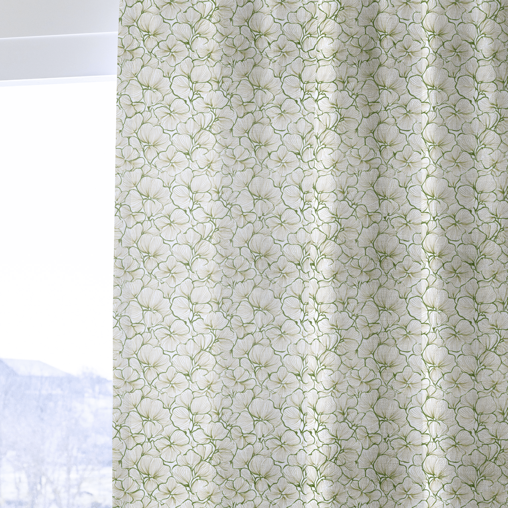 Three Leaf Clover - Drapery - Benton Lane Home - Lemon Park