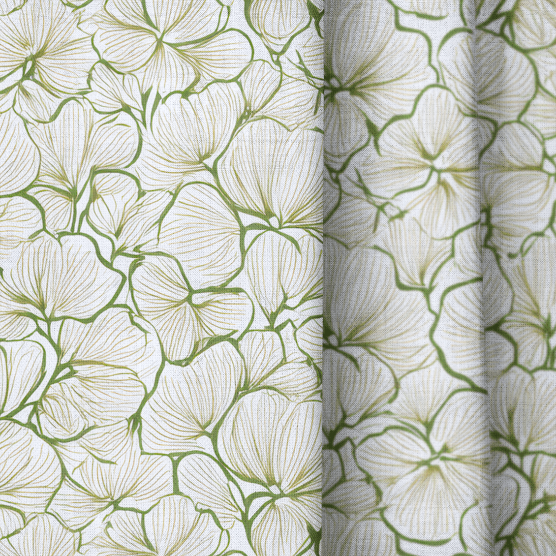 Three Leaf Clover - Drapery - Benton Lane Home - Lemon Park