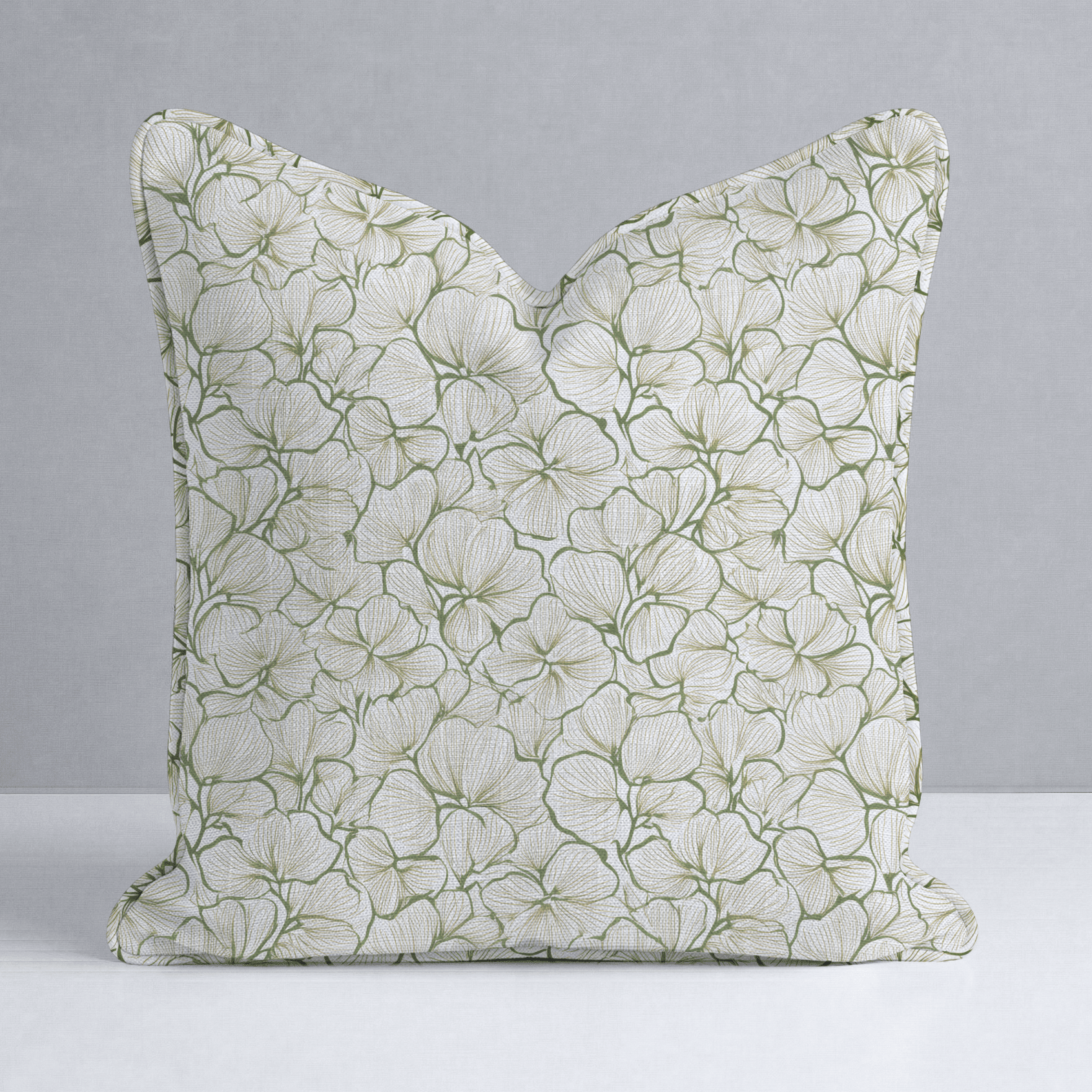 Three Leaf Clover Throw Pillow - Benton Lane Home - Lemon Park