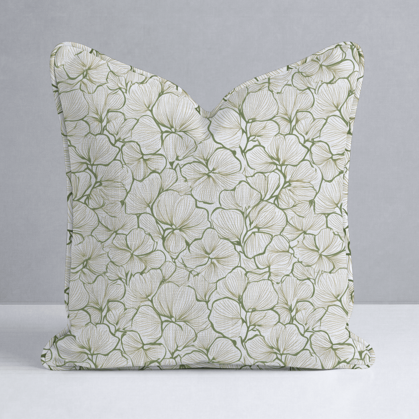 Three Leaf Clover Throw Pillow - Benton Lane Home - Lemon Park