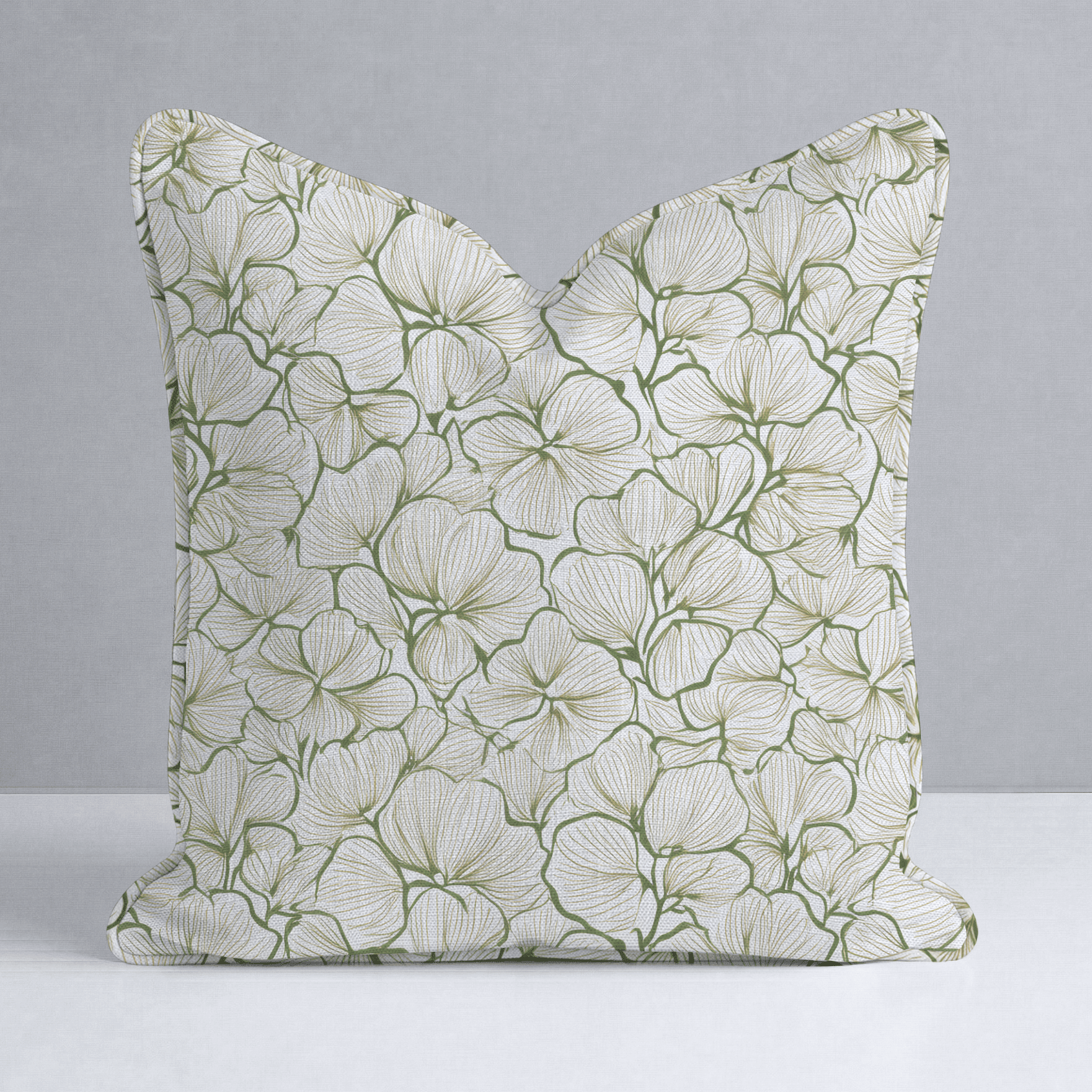 Three Leaf Clover Throw Pillow - Benton Lane Home - Lemon Park