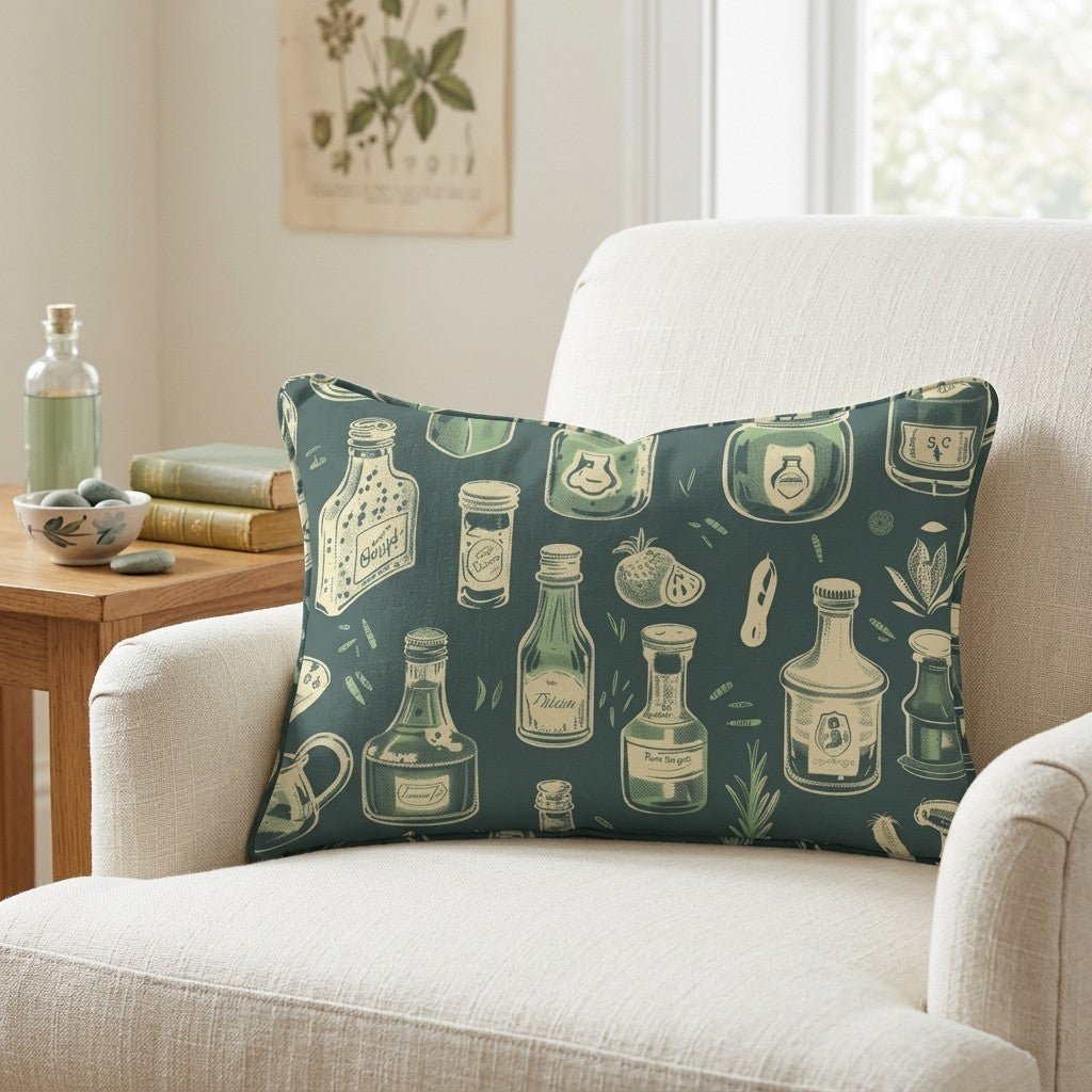 Thyme & Tradition Throw Pillow - Benton Lane Home - Lemon Park
