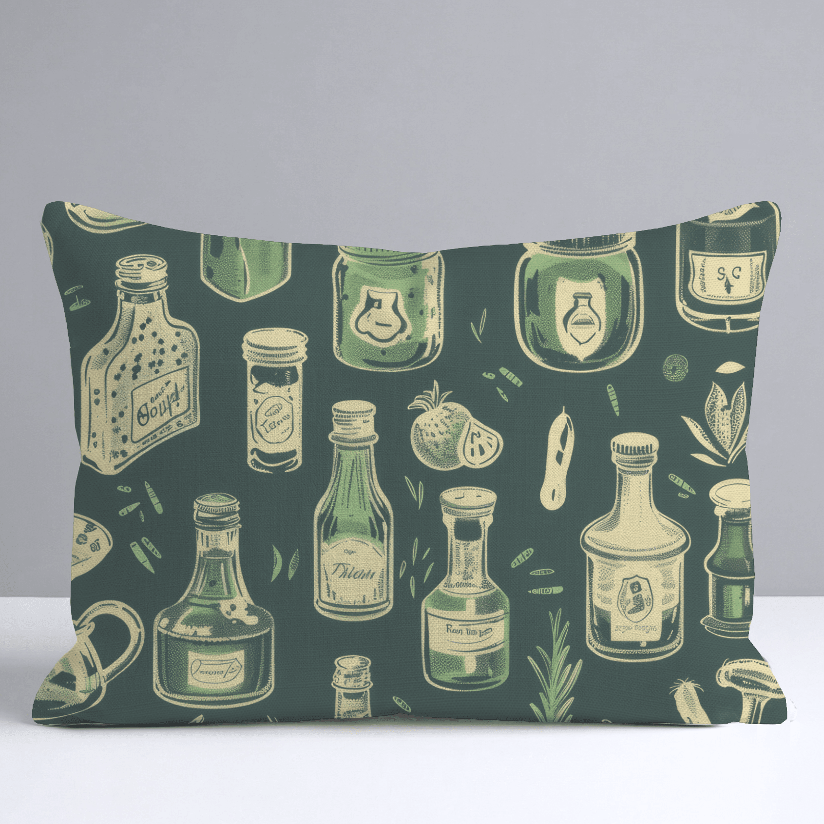 Thyme & Tradition Throw Pillow - Benton Lane Home - Lemon Park