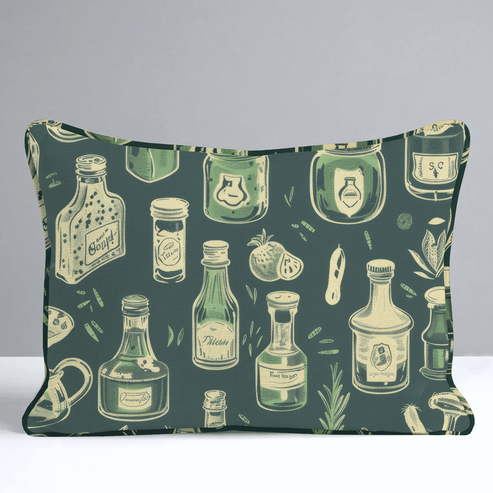 Thyme & Tradition Throw Pillow - Benton Lane Home - Lemon Park