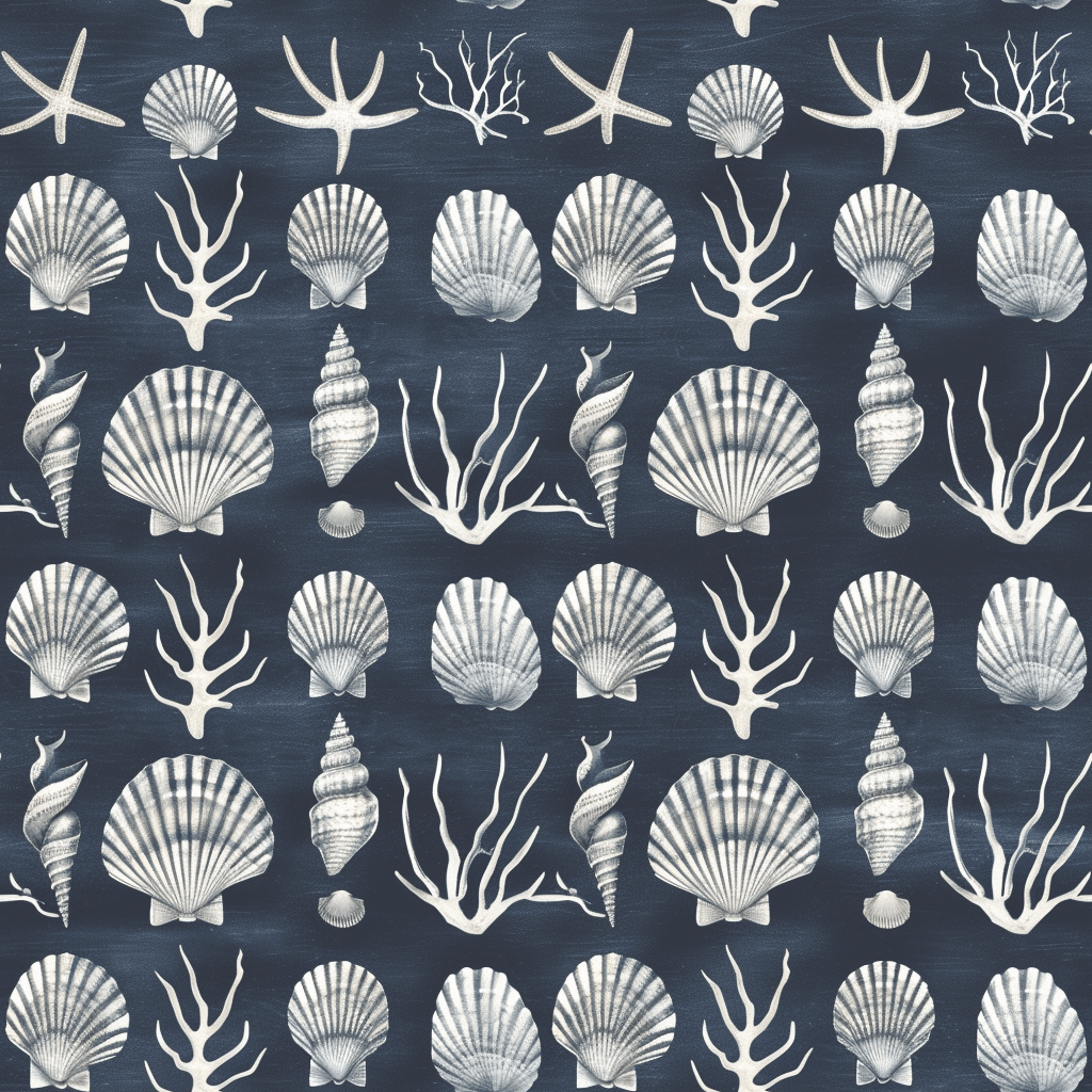 Tidal Specimens Wallpaper - Painted Paper