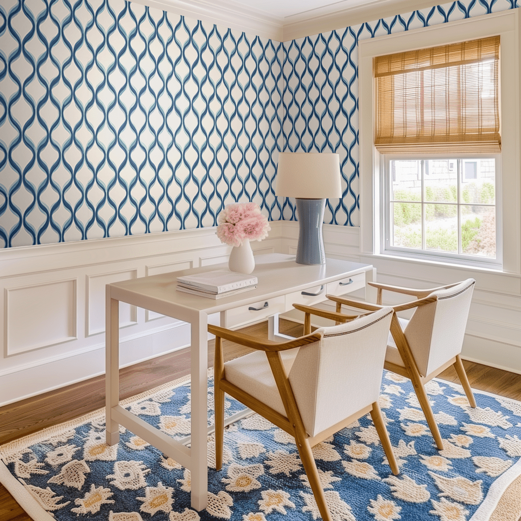 Tidal Wave Wallpaper - Benton Lane Home - Painted Paper