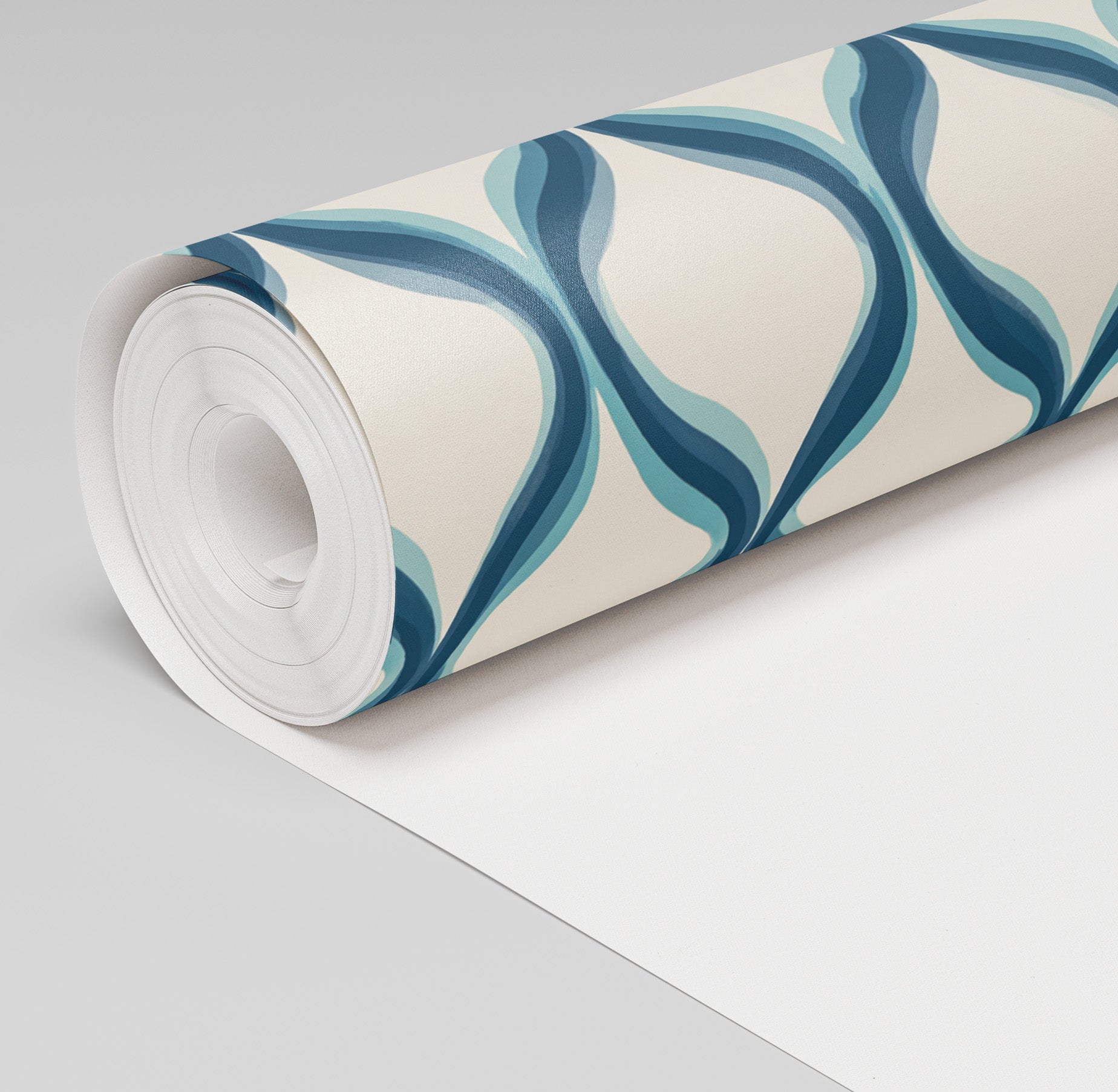 Tidal Wave Wallpaper - Benton Lane Home - Painted Paper