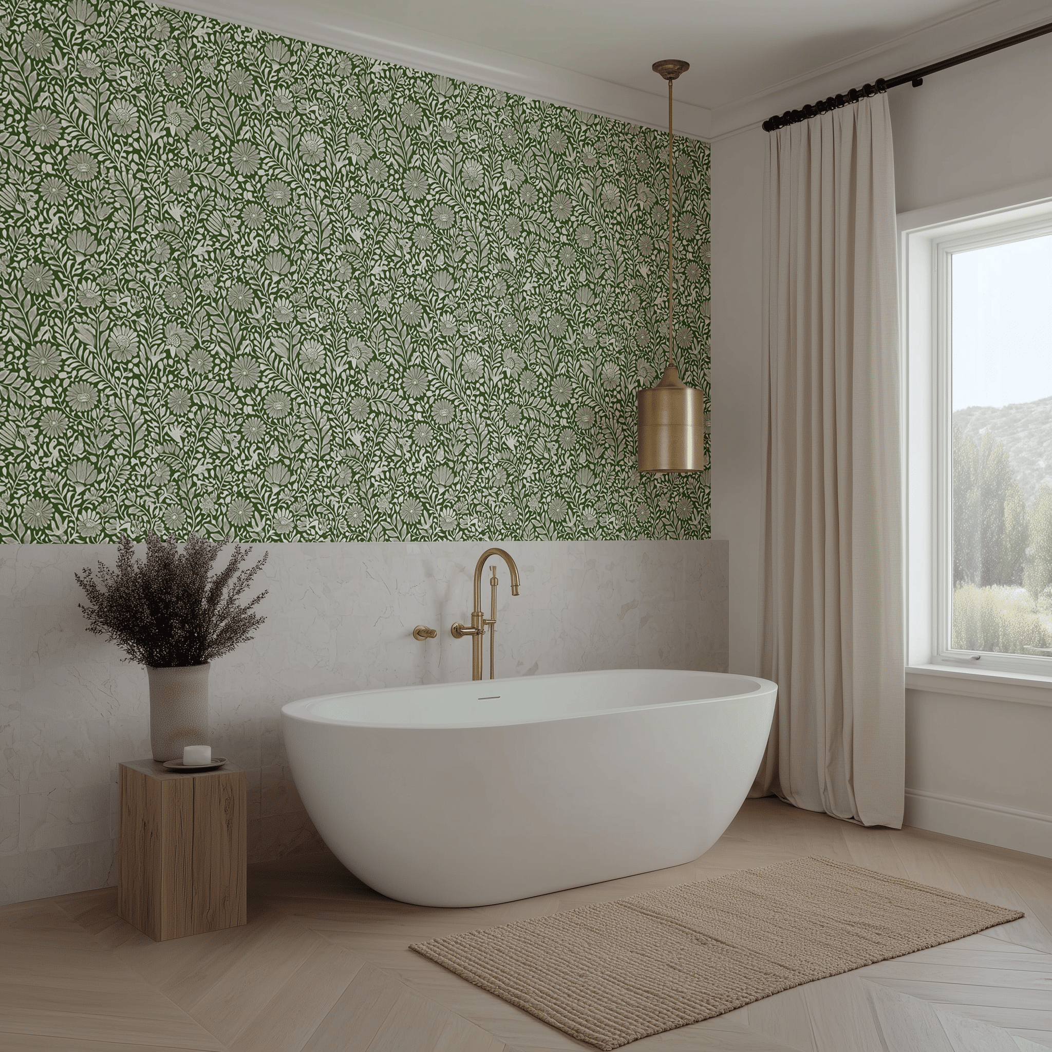 Tierra Sagrada Wallpaper - Painted Paper